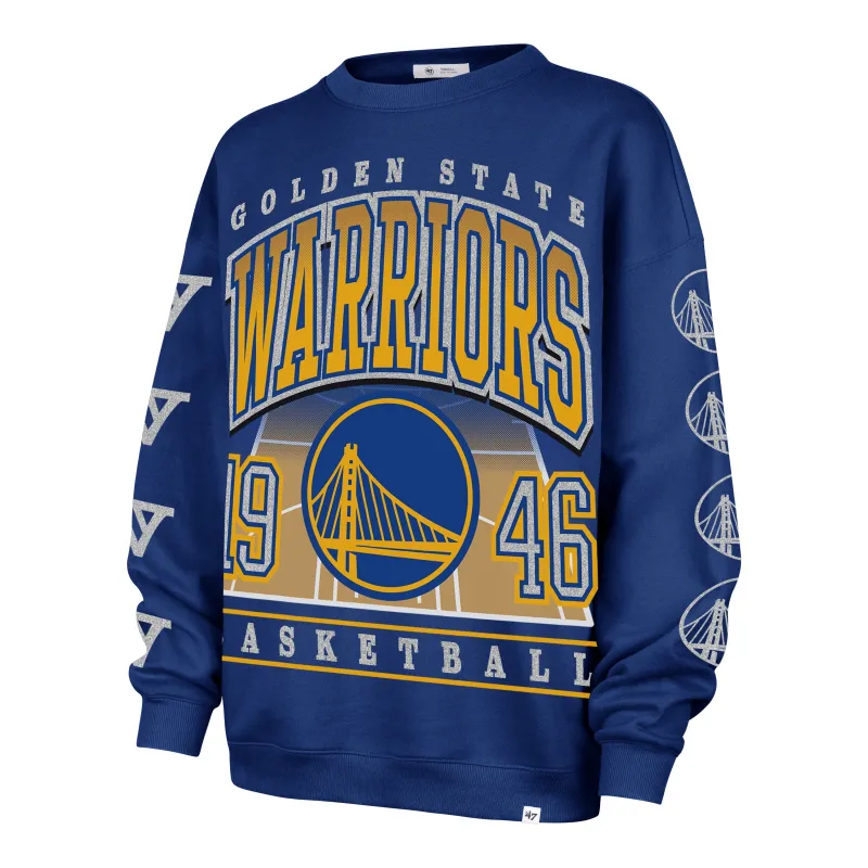 GOLDEN STATE WARRIORS GO BIG '47 OVERSIZED CREW WOMENS sold by 47