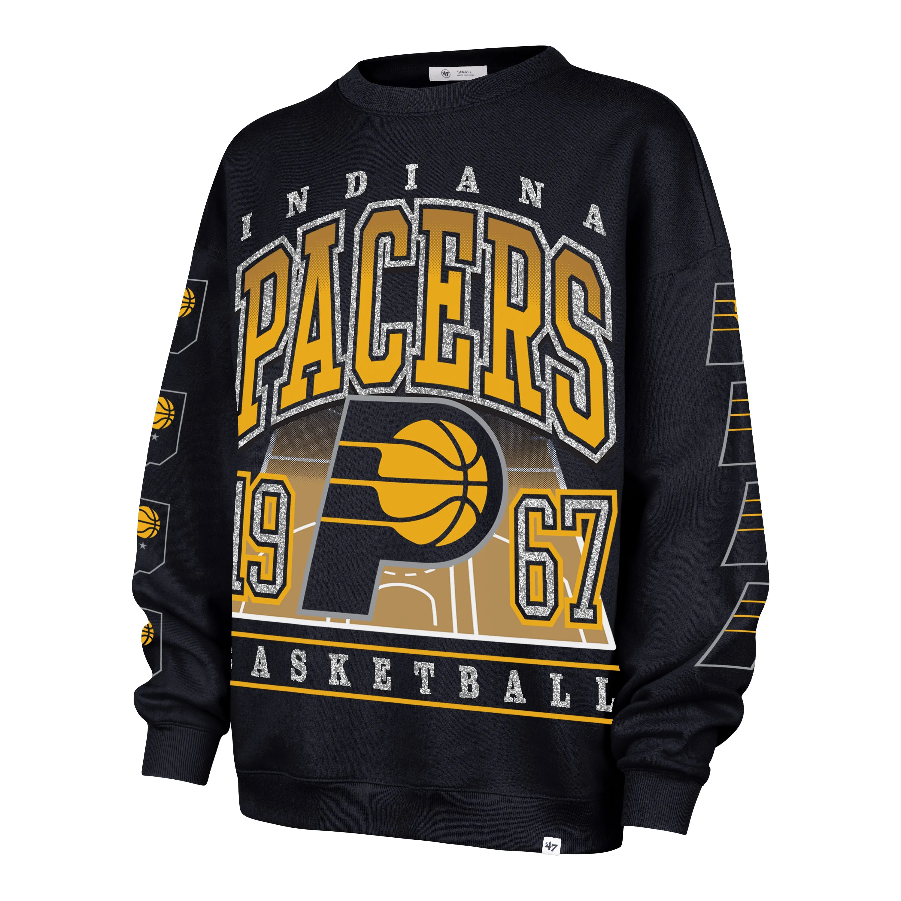 INDIANA PACERS GO BIG '47 OVERSIZED CREW WOMENS sold by 47