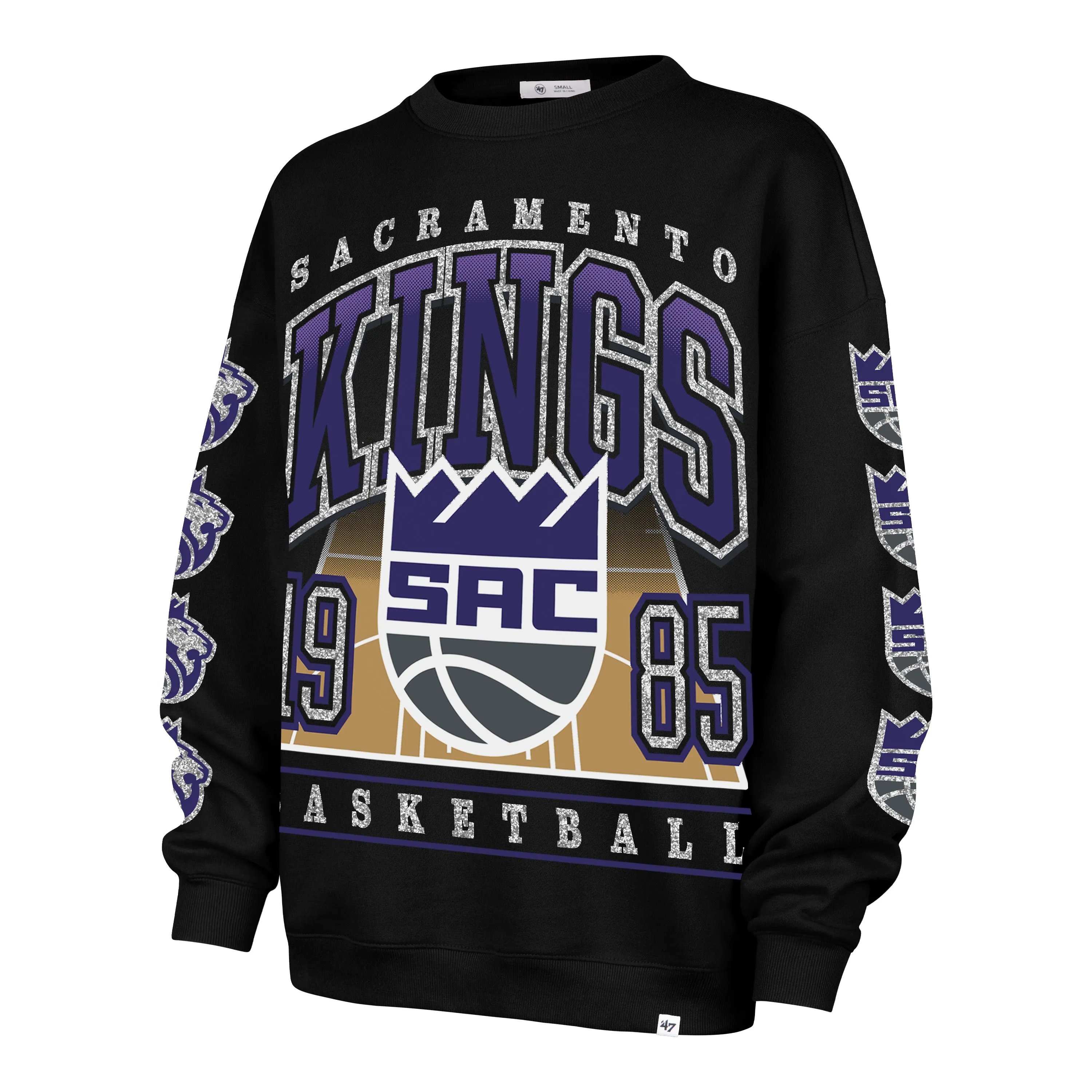 SACRAMENTO KINGS GO BIG '47 OVERSIZED CREW WOMENS sold by 47