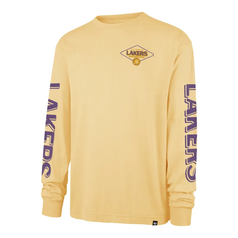 LOS ANGELES LAKERS CAIRN '47 RAVINE FOUNDATION LONG SLEEVE TEE sold by 47