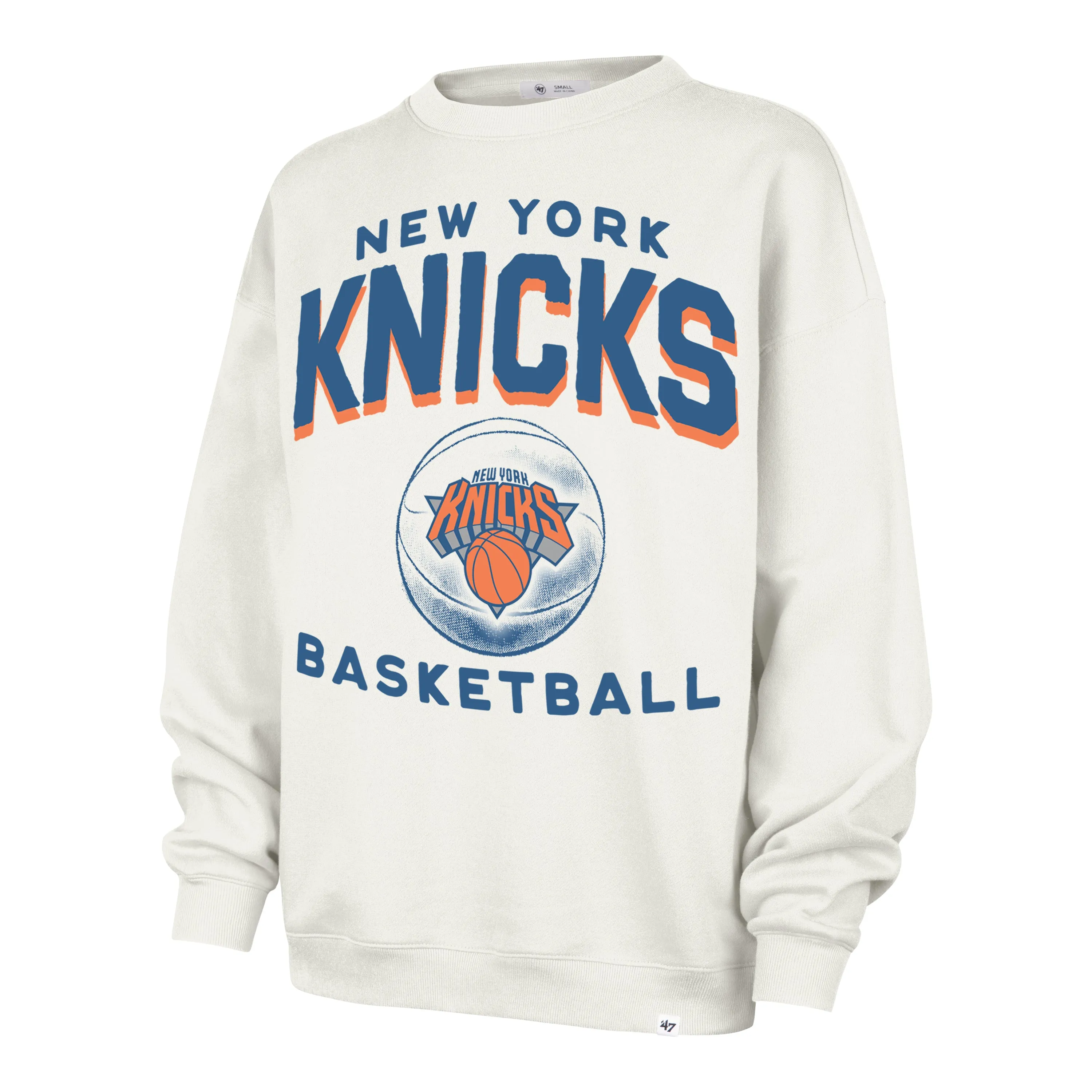 NEW YORK KNICKS ARCH CLOUD '47 OVERSIZED CREW WOMENS sold by 47