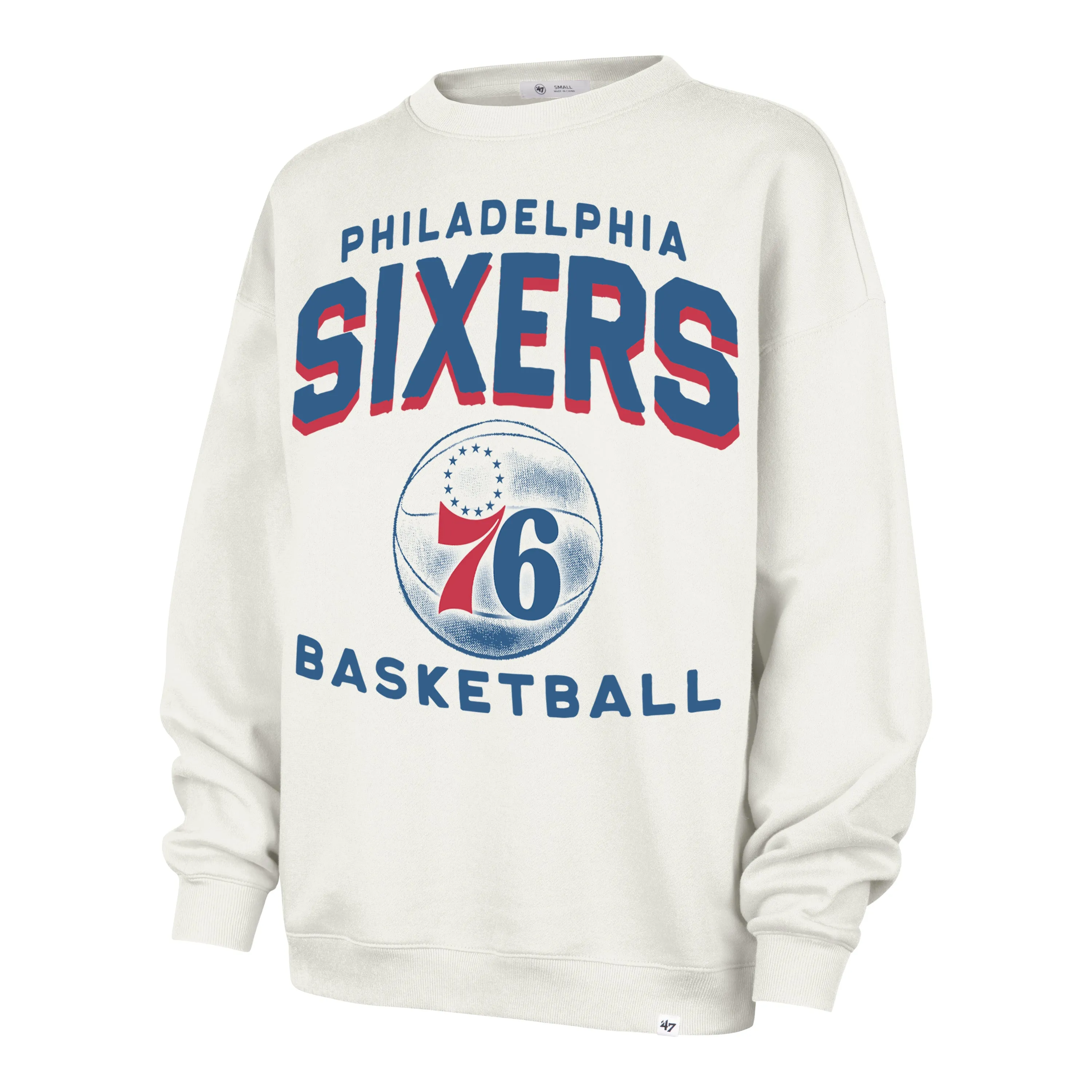 PHILADELPHIA 76ERS ARCH CLOUD '47 OVERSIZED CREW WOMENS sold by 47