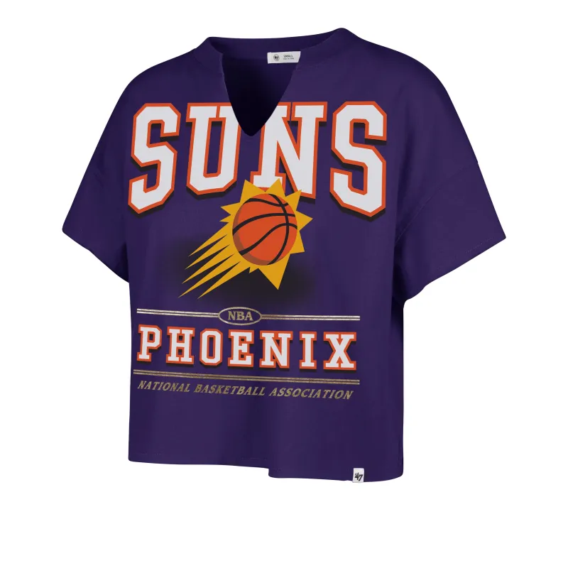 PHOENIX SUNS ELATION OVERSIZED '47 NOTCH NECK TEE WOMENS sold by 47