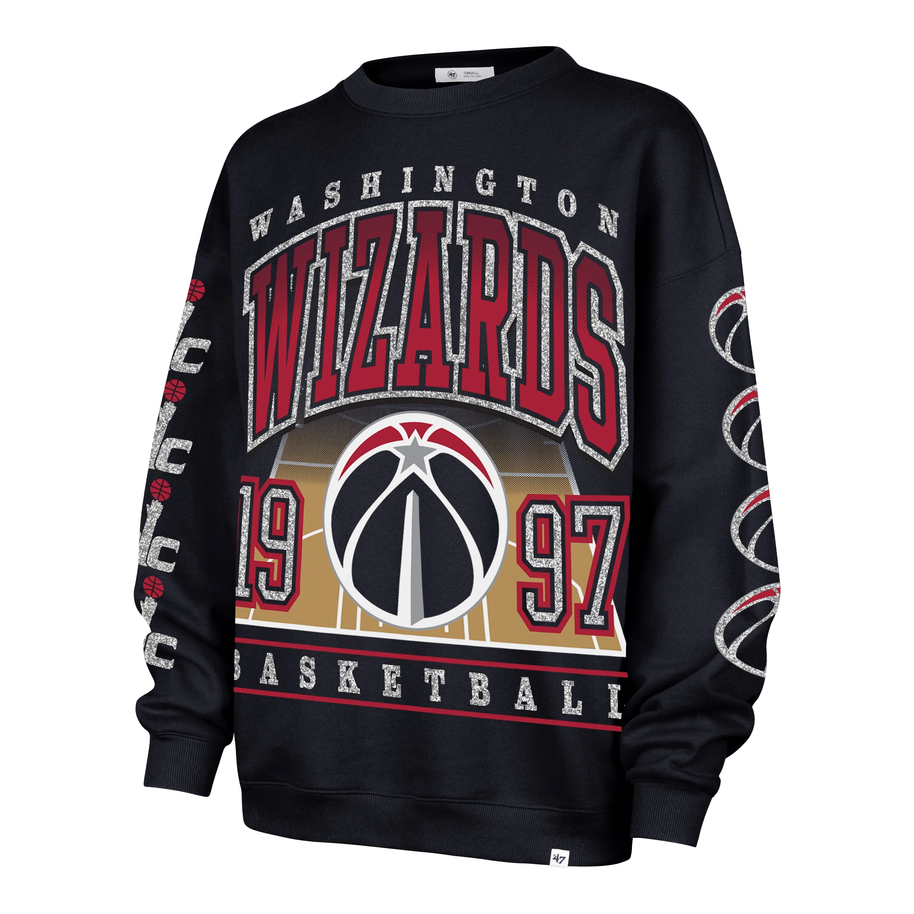 WASHINGTON WIZARDS GO BIG '47 OVERSIZED CREW WOMENS sold by 47