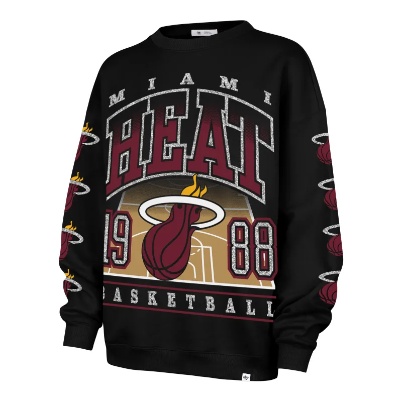 MIAMI HEAT GO BIG '47 OVERSIZED CREW WOMENS sold by 47