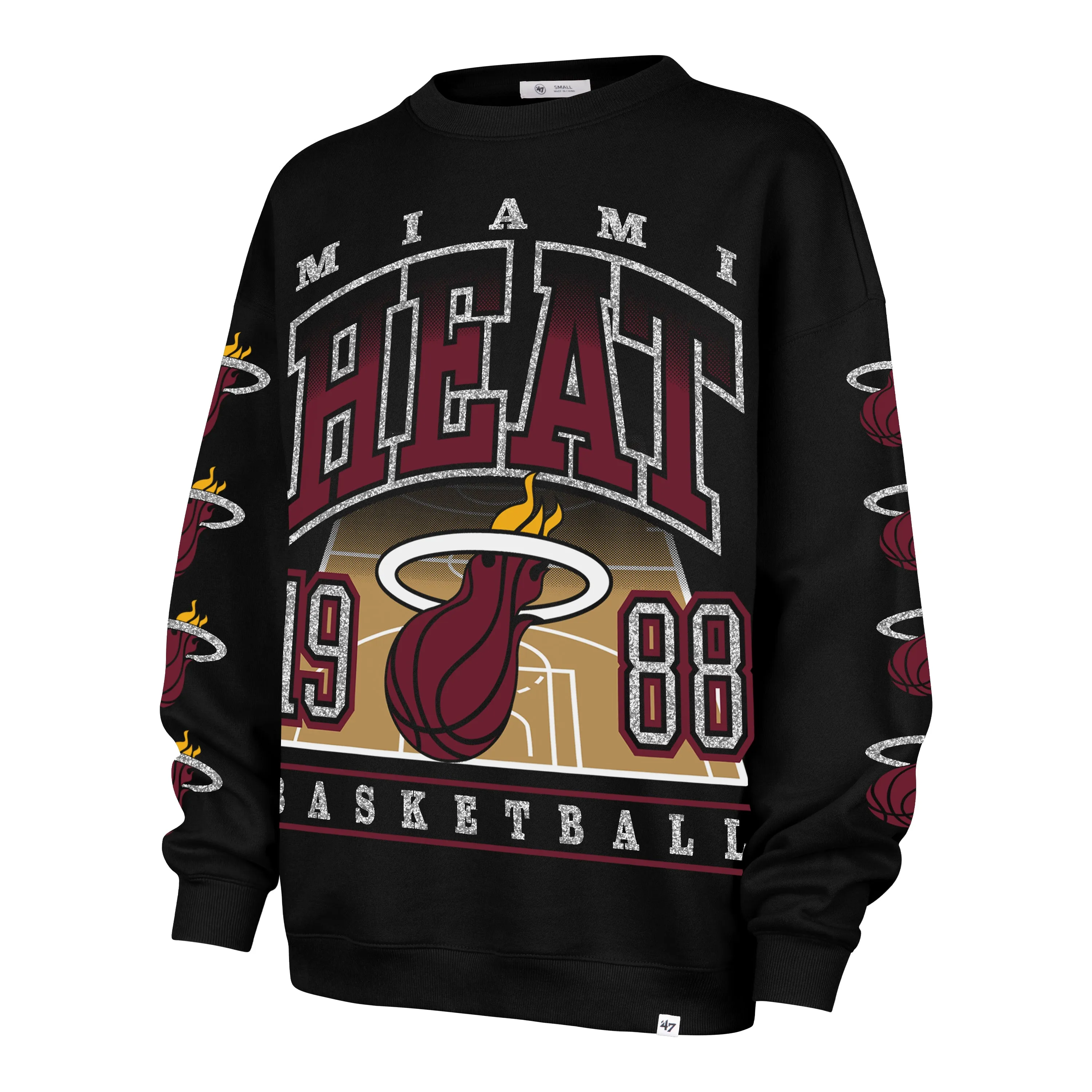 MIAMI HEAT GO BIG '47 OVERSIZED CREW WOMENS sold by 47