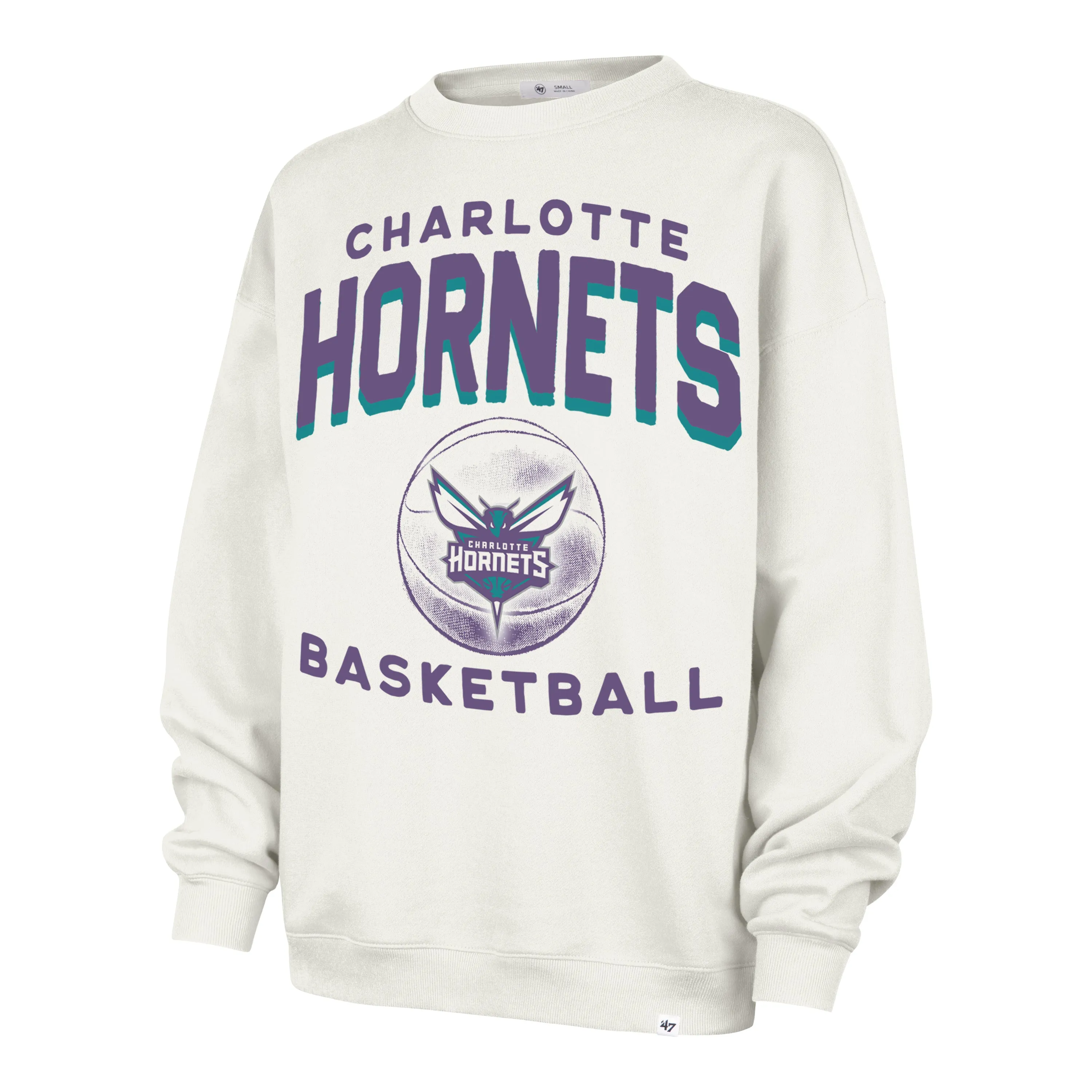 CHARLOTTE HORNETS ARCH CLOUD '47 OVERSIZED CREW WOMENS sold by 47