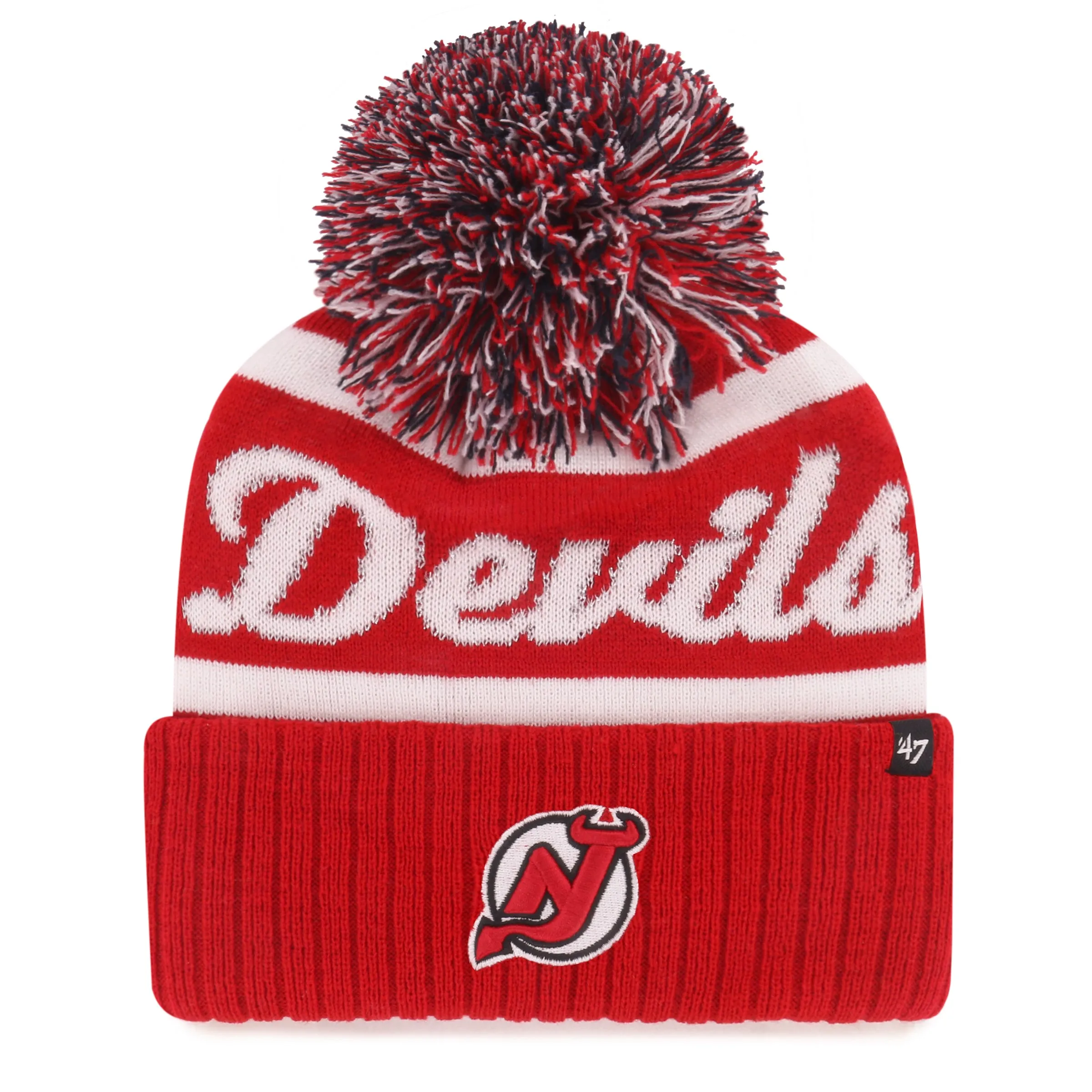 NEW JERSEY DEVILS SPIRITED '47 CUFF KNIT sold by 47