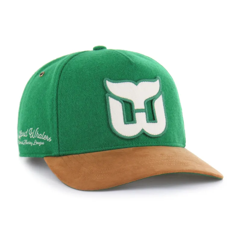 HARTFORD WHALERS VINTAGE GRANDSTAND TWO TONE '47 HITCH sold by 47