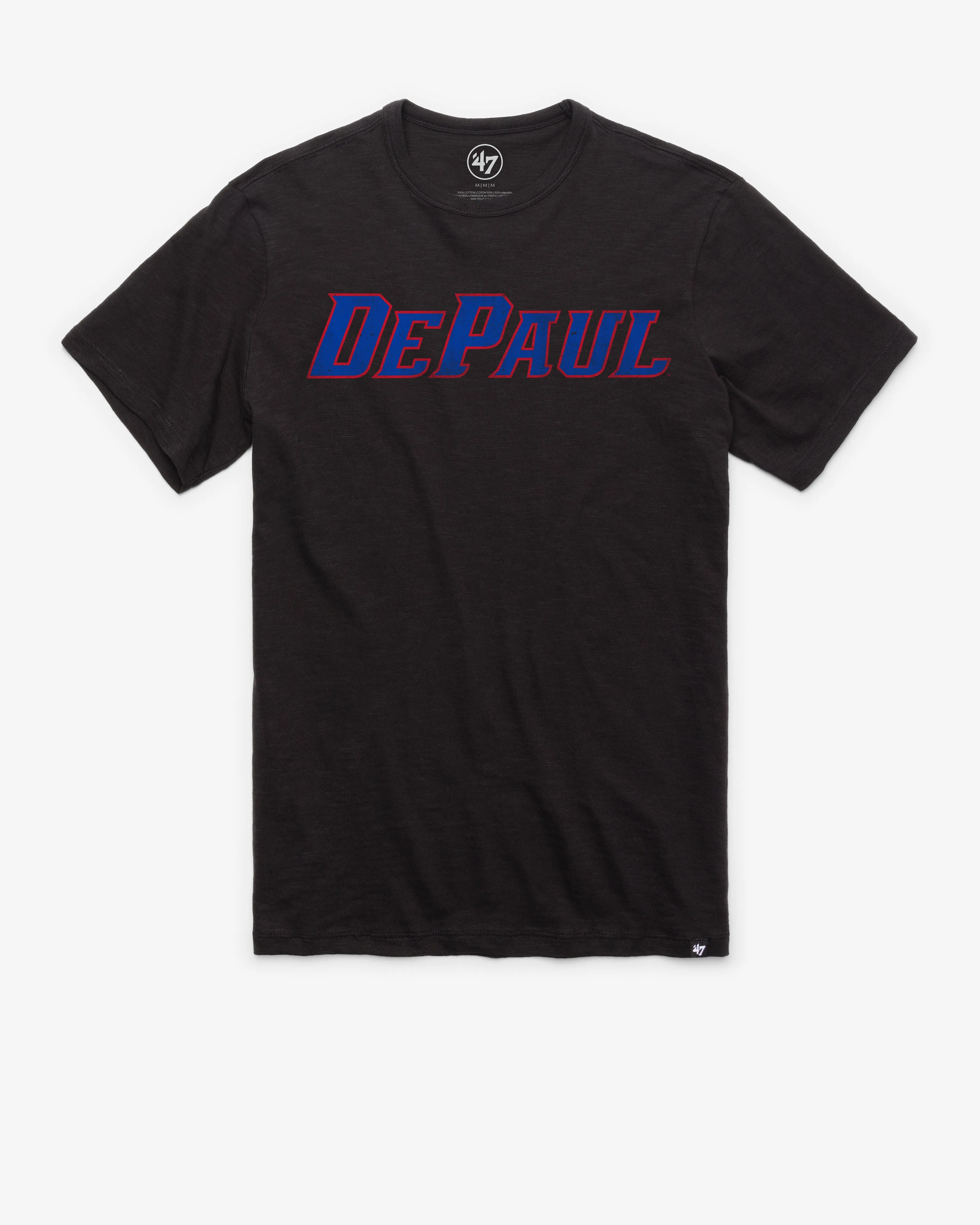 DEPAUL BLUE DEMONS GRIT WORDMARK '47 SCRUM TEE sold by 47