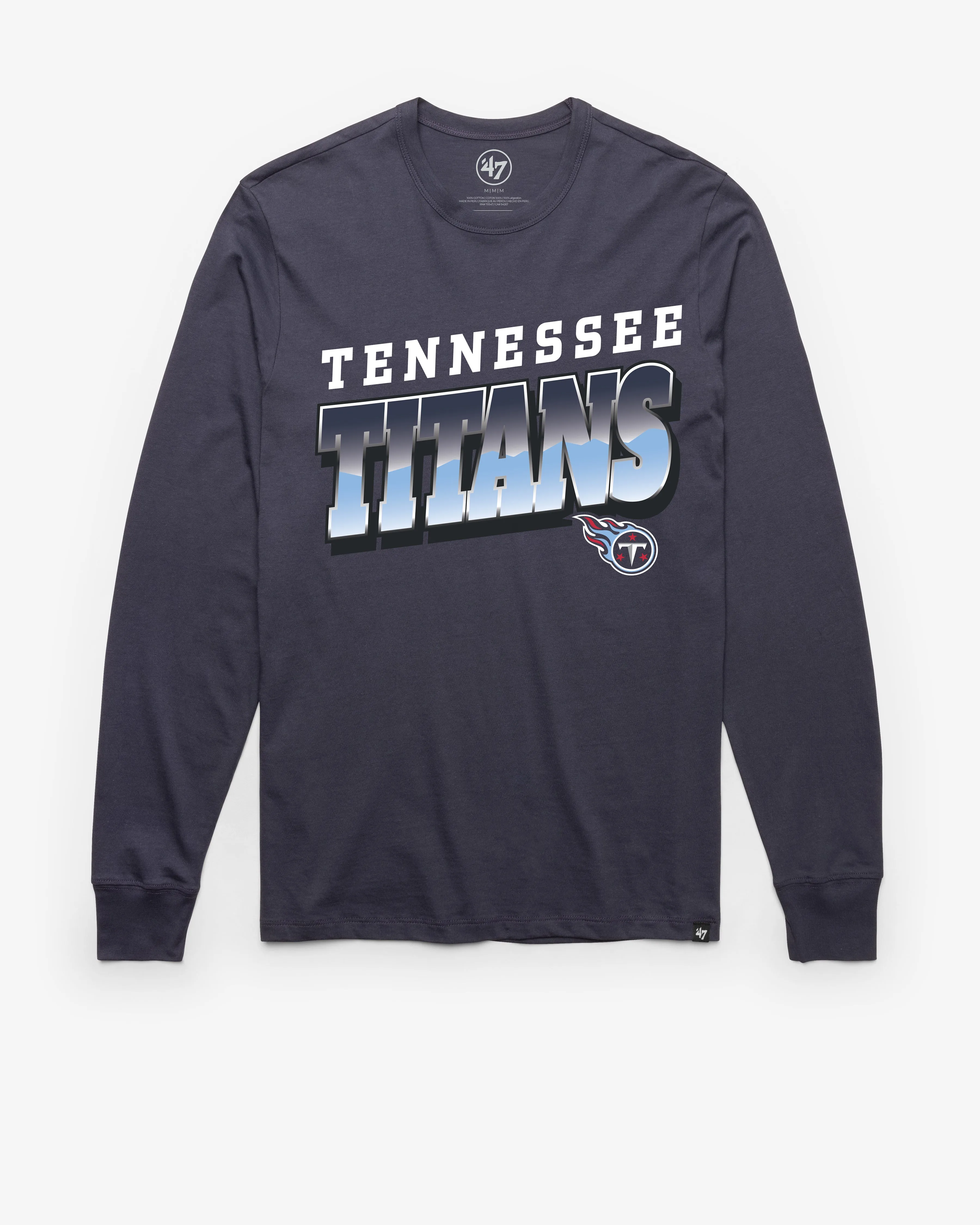 TENNESSEE TITANS POLISHED '47 FRANKLIN LONG SLEEVE TEE sold by 47