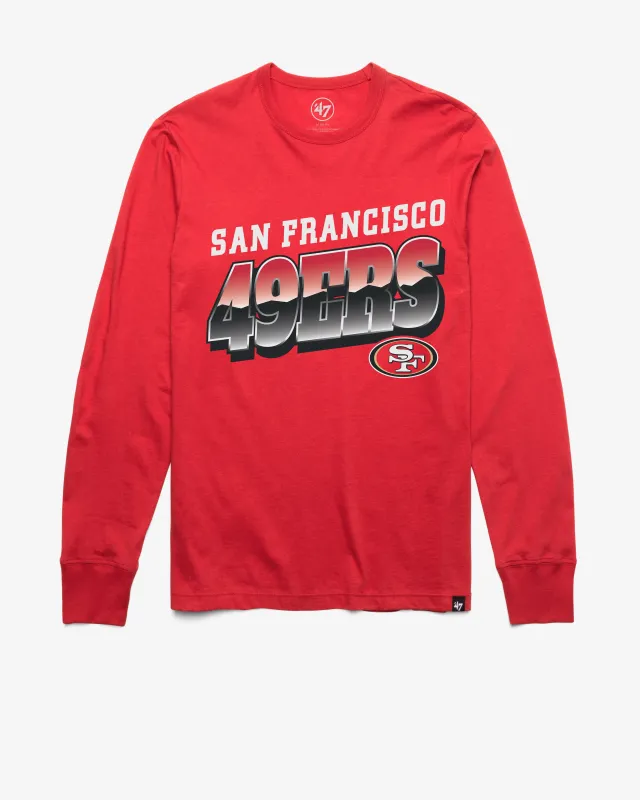 SAN FRANCISCO 49ERS POLISHED '47 FRANKLIN LONG SLEEVE TEE sold by 47