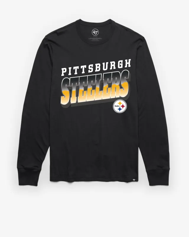 PITTSBURGH STEELERS POLISHED '47 FRANKLIN LONG SLEEVE TEE sold by 47