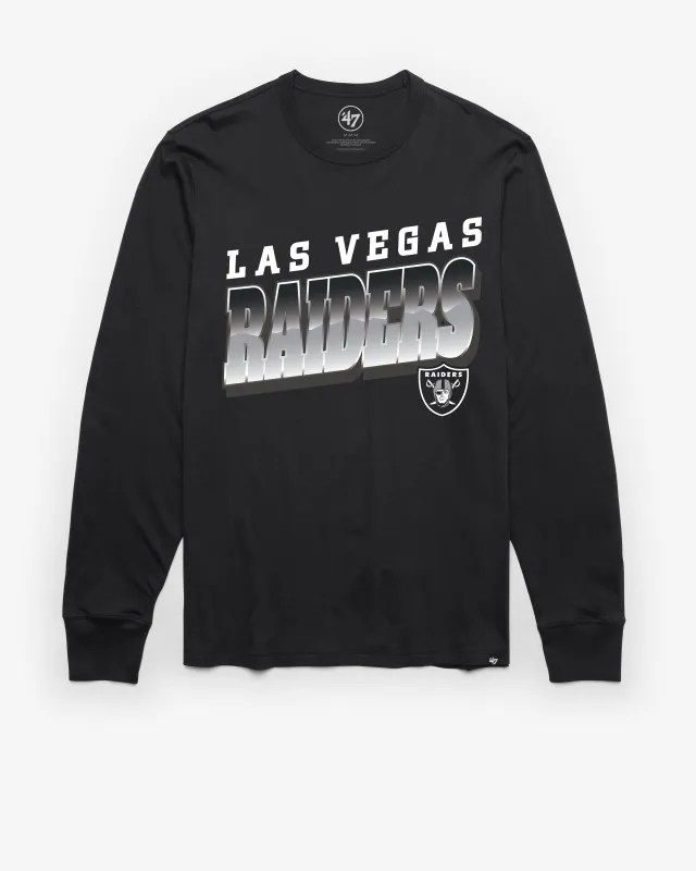 LAS VEGAS RAIDERS POLISHED '47 FRANKLIN LONG SLEEVE TEE sold by 47