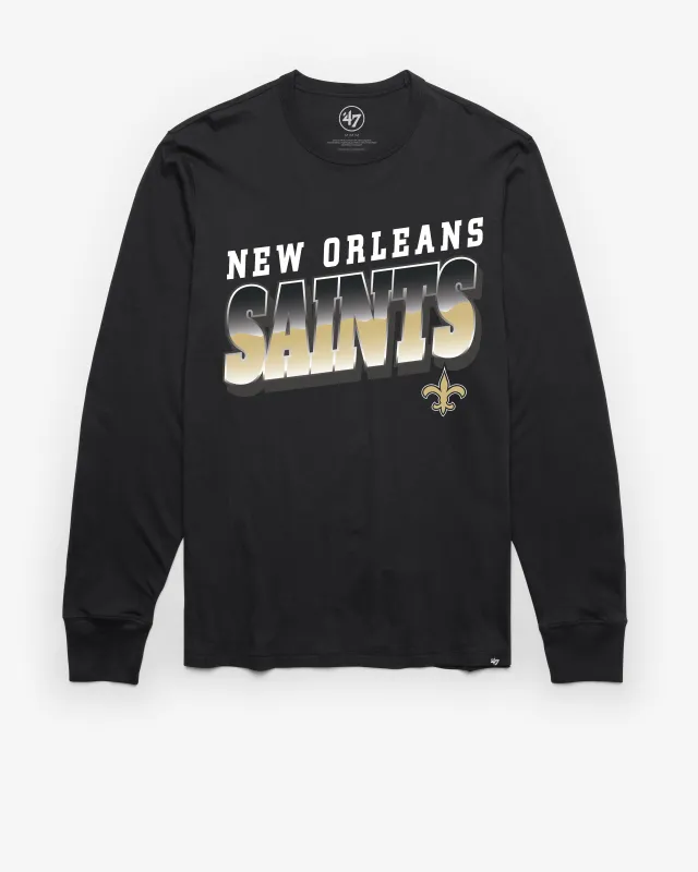 NEW ORLEANS SAINTS POLISHED '47 FRANKLIN LONG SLEEVE TEE sold by 47