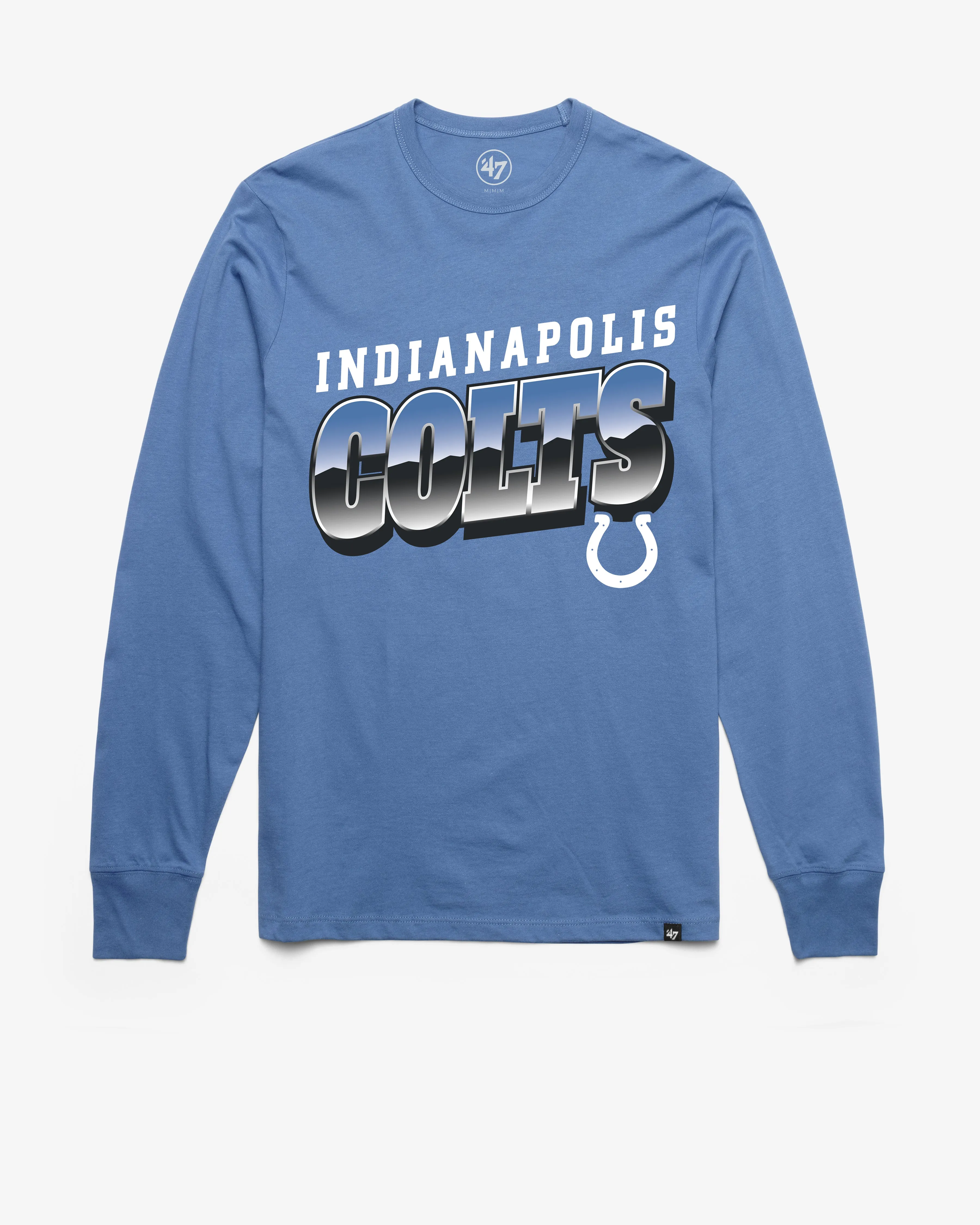 INDIANAPOLIS COLTS POLISHED '47 FRANKLIN LONG SLEEVE TEE sold by 47
