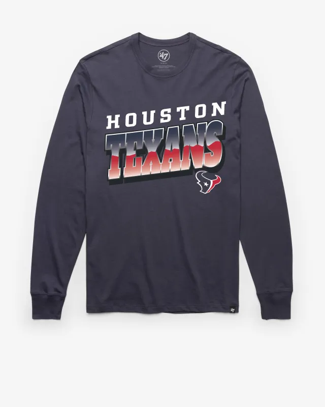 HOUSTON TEXANS POLISHED '47 FRANKLIN LONG SLEEVE TEE sold by 47