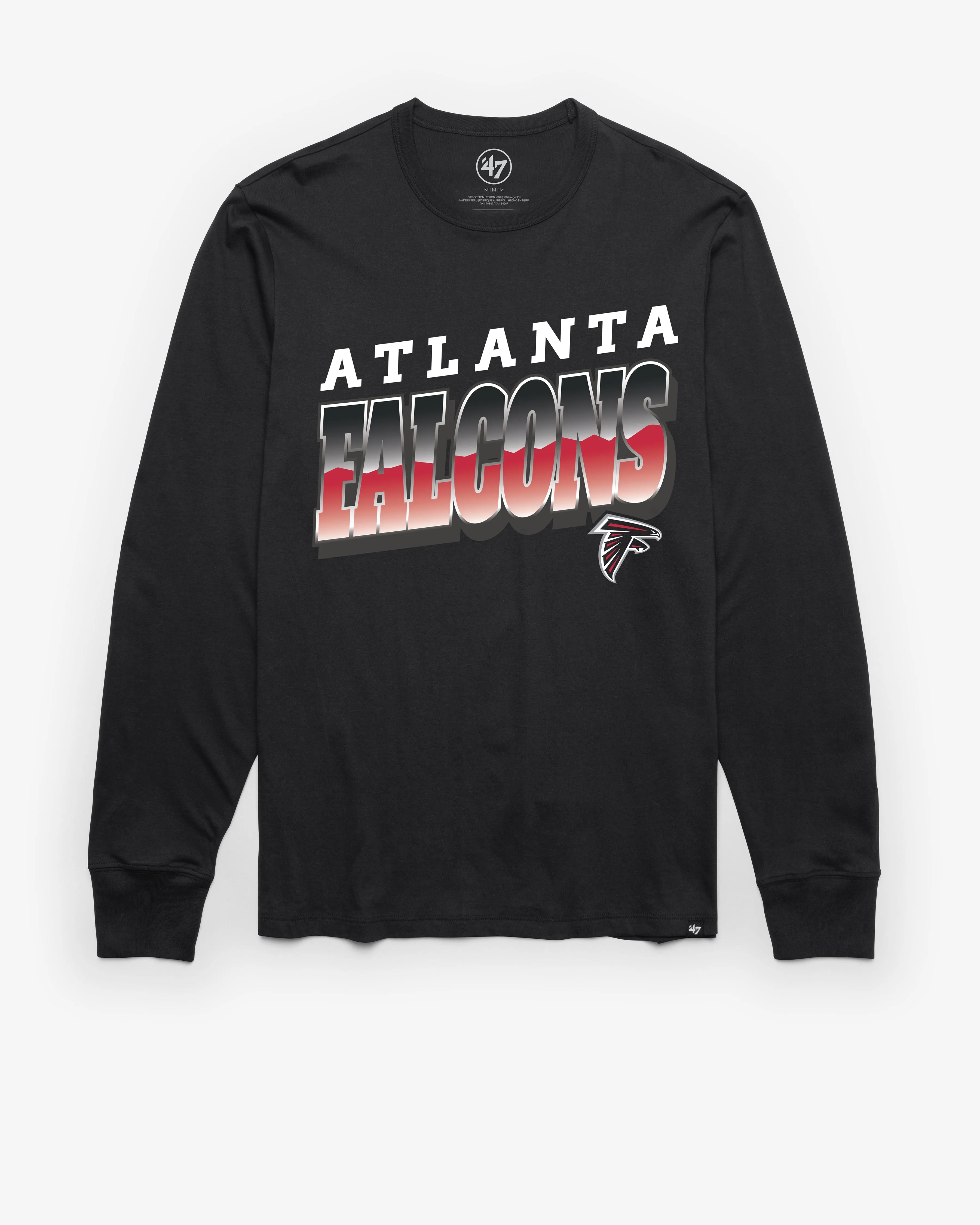ATLANTA FALCONS POLISHED '47 FRANKLIN LONG SLEEVE TEE sold by 47