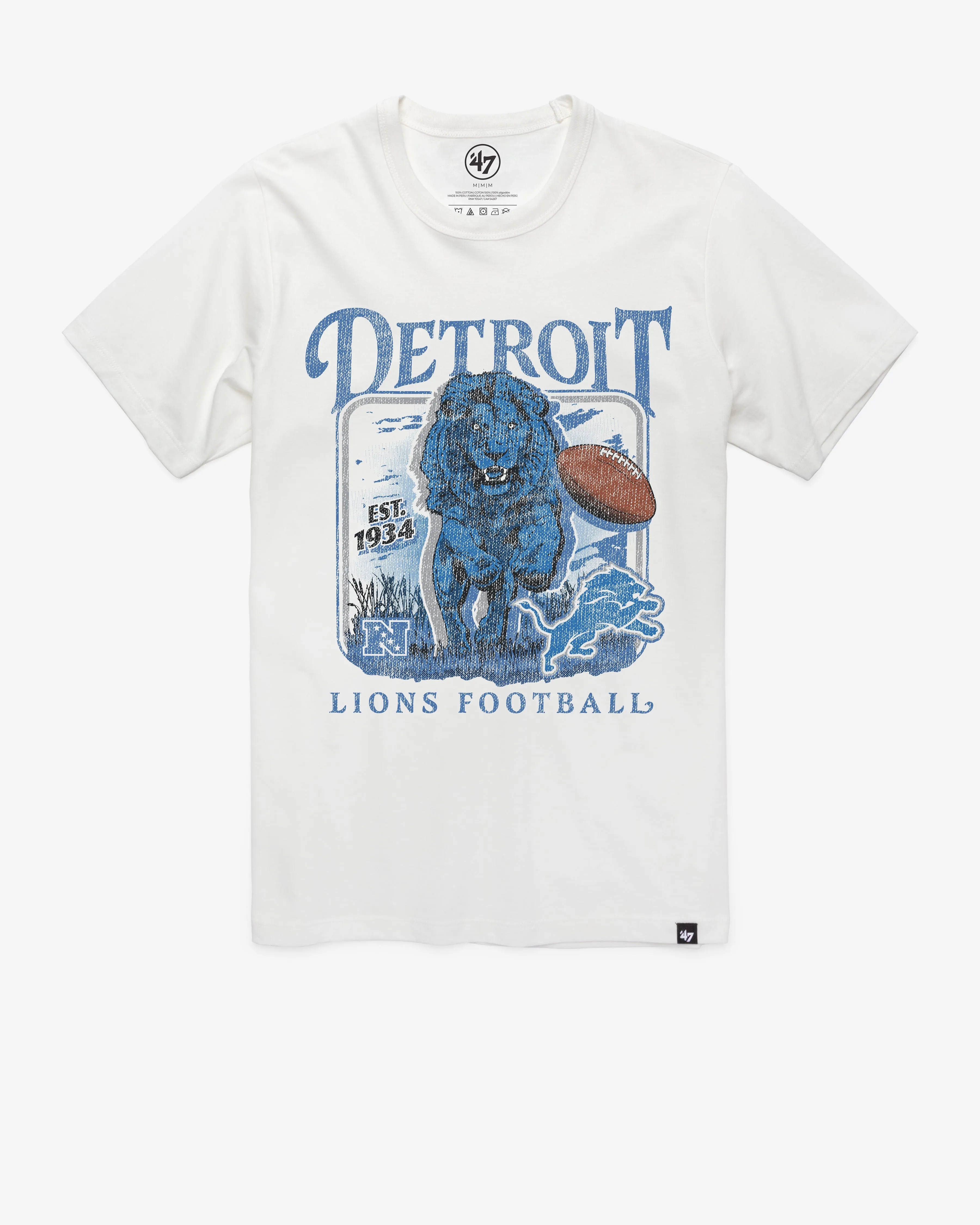 DETROIT LIONS REGIONAL '47 FRANKLIN TEE sold by 47