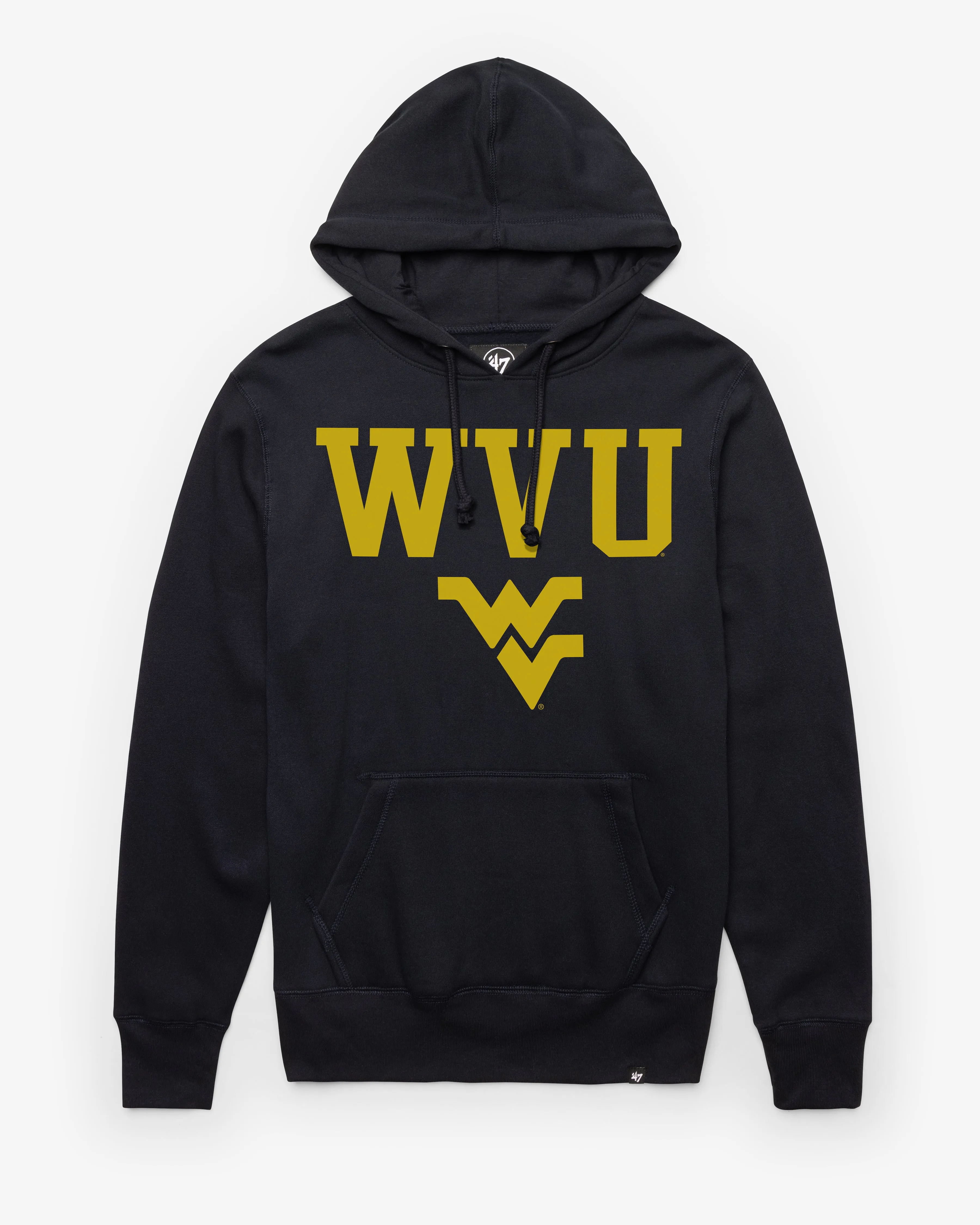 WEST VIRGINIA MOUNTAINEERS STRAIGHT BLOCK '47 HEADLINE HOOD sold by 47