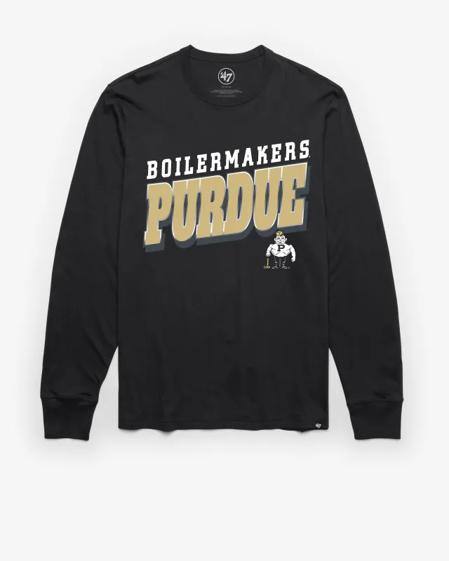 PURDUE BOILERMAKERS VINTAGE POLISHED '47 FRANKLIN LONG SLEEVE TEE sold by 47