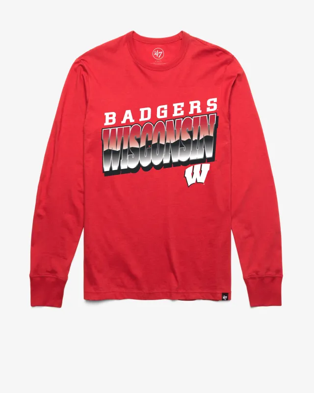 WISCONSIN BADGERS POLISHED '47 FRANKLIN LONG SLEEVE TEE sold by 47