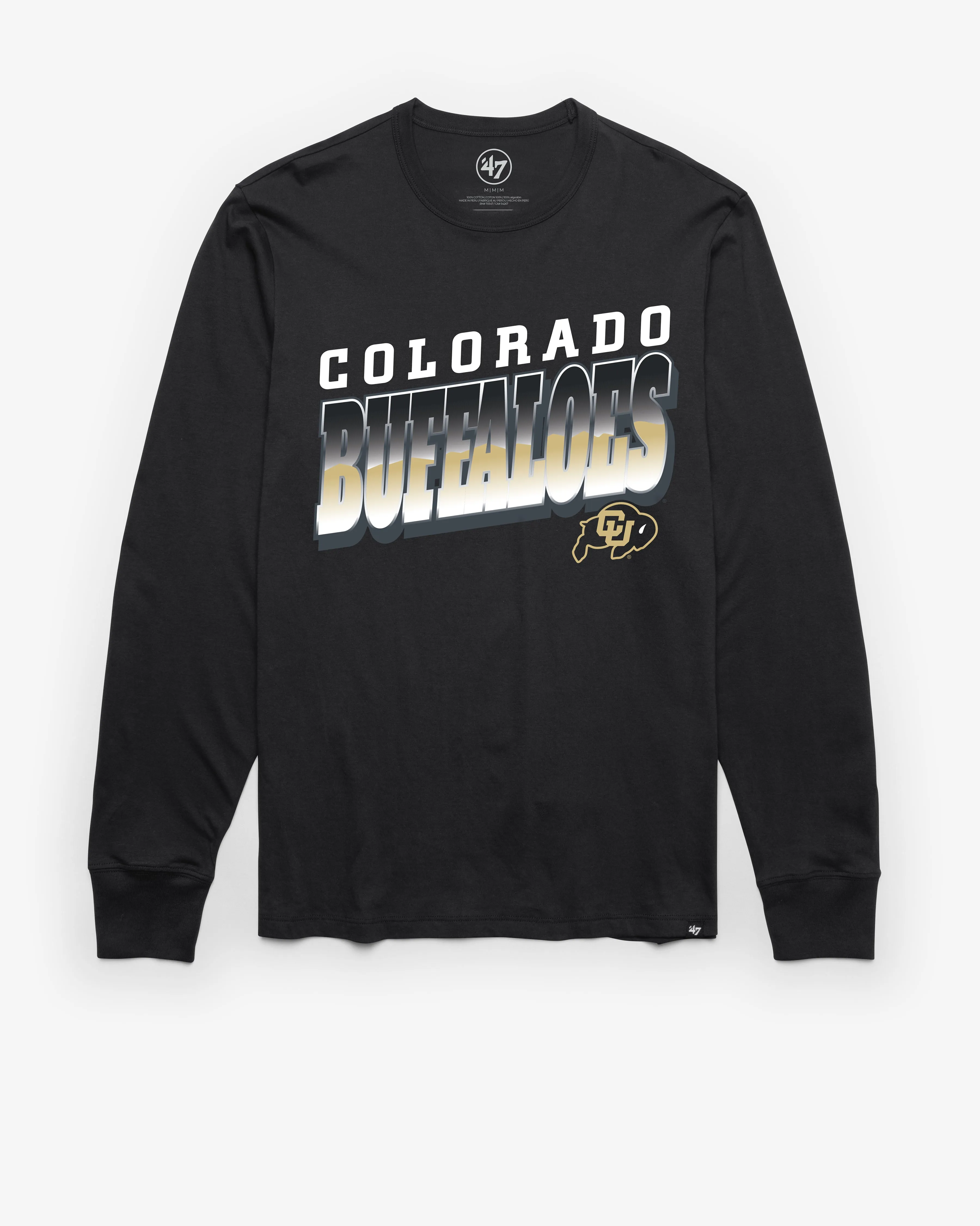 COLORADO BUFFALOES POLISHED '47 FRANKLIN LONG SLEEVE TEE sold by 47