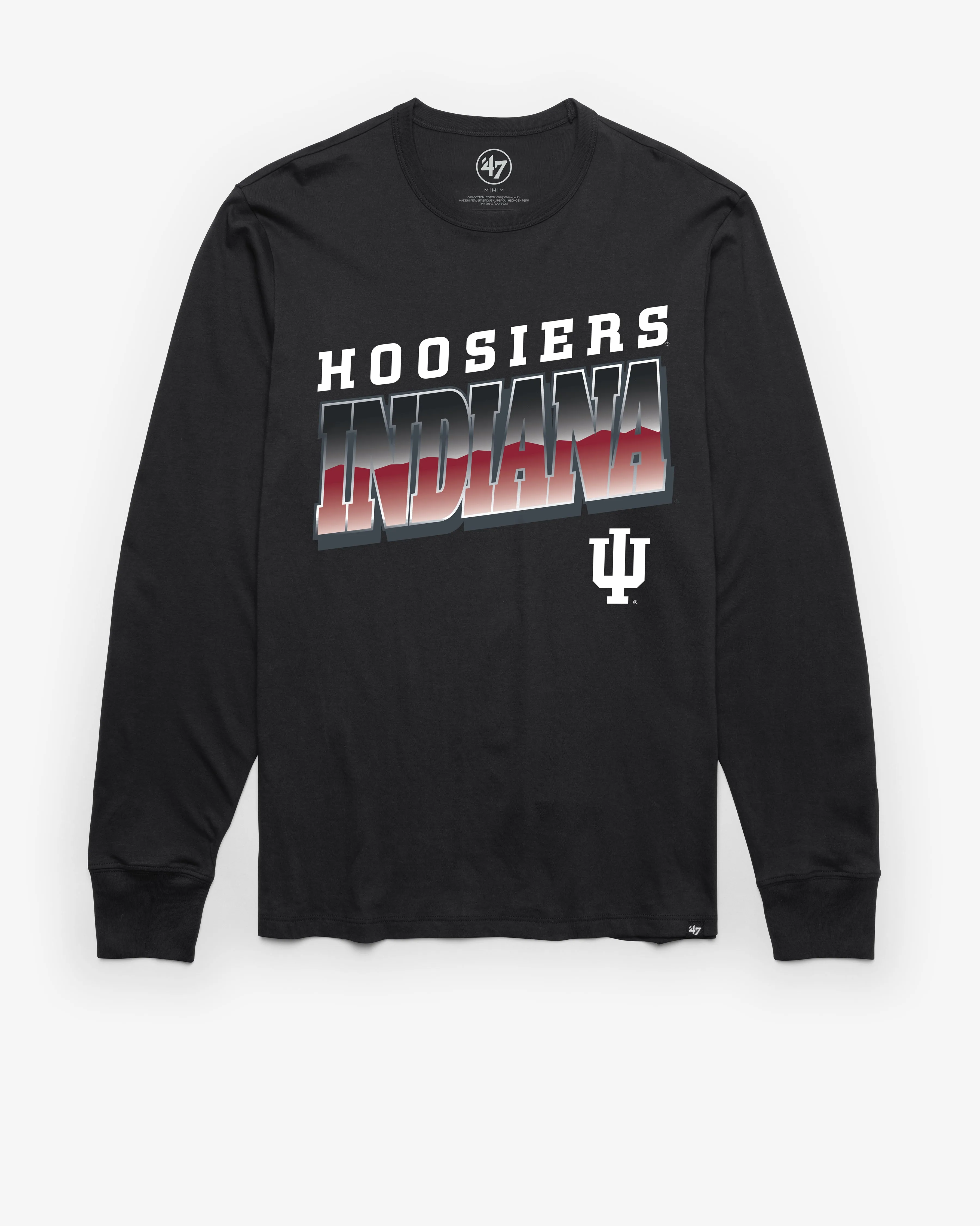 INDIANA HOOSIERS POLISHED '47 FRANKLIN LONG SLEEVE TEE sold by 47
