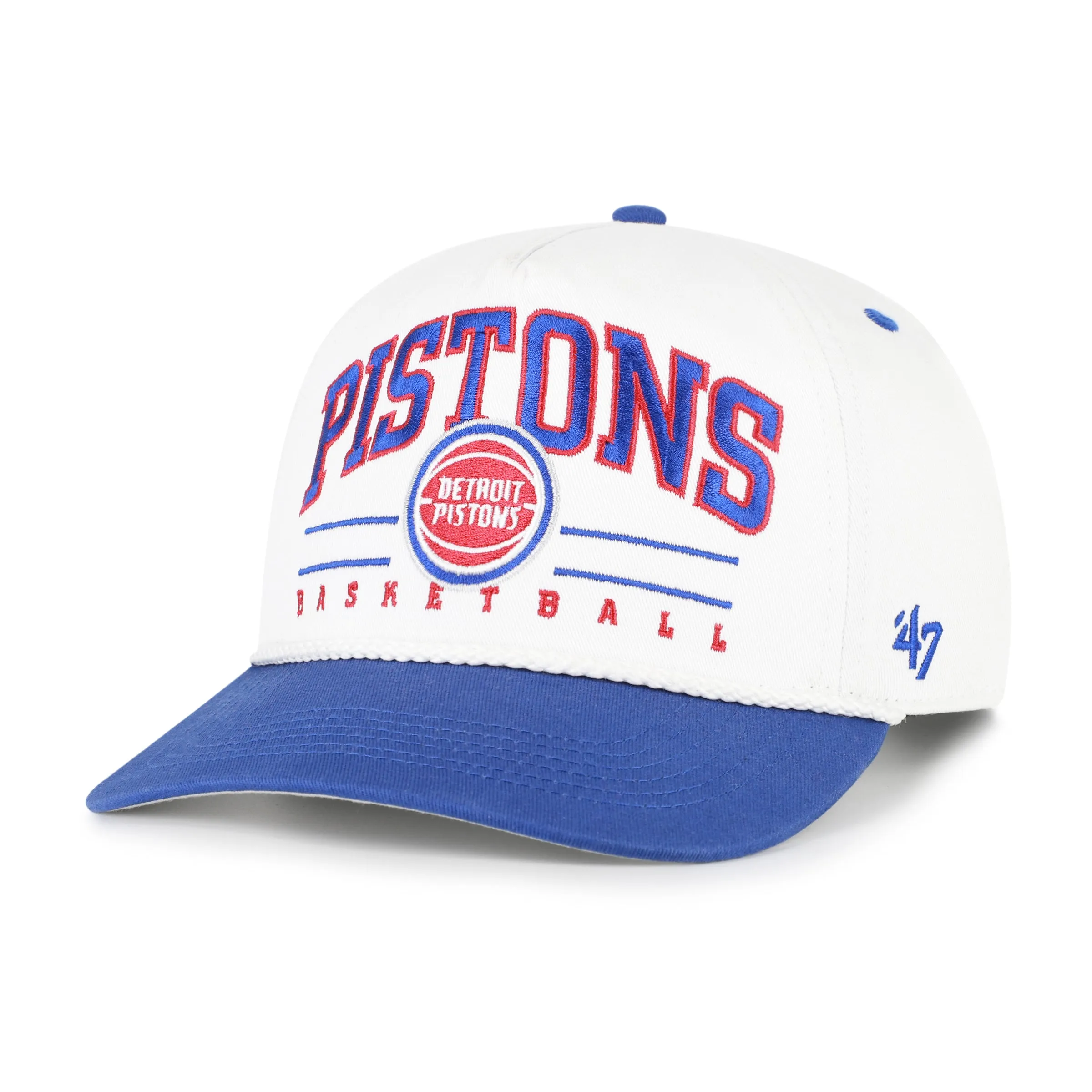 DETROIT PISTONS ROSCOE ROPE TWO TONE '47 HITCH sold by 47