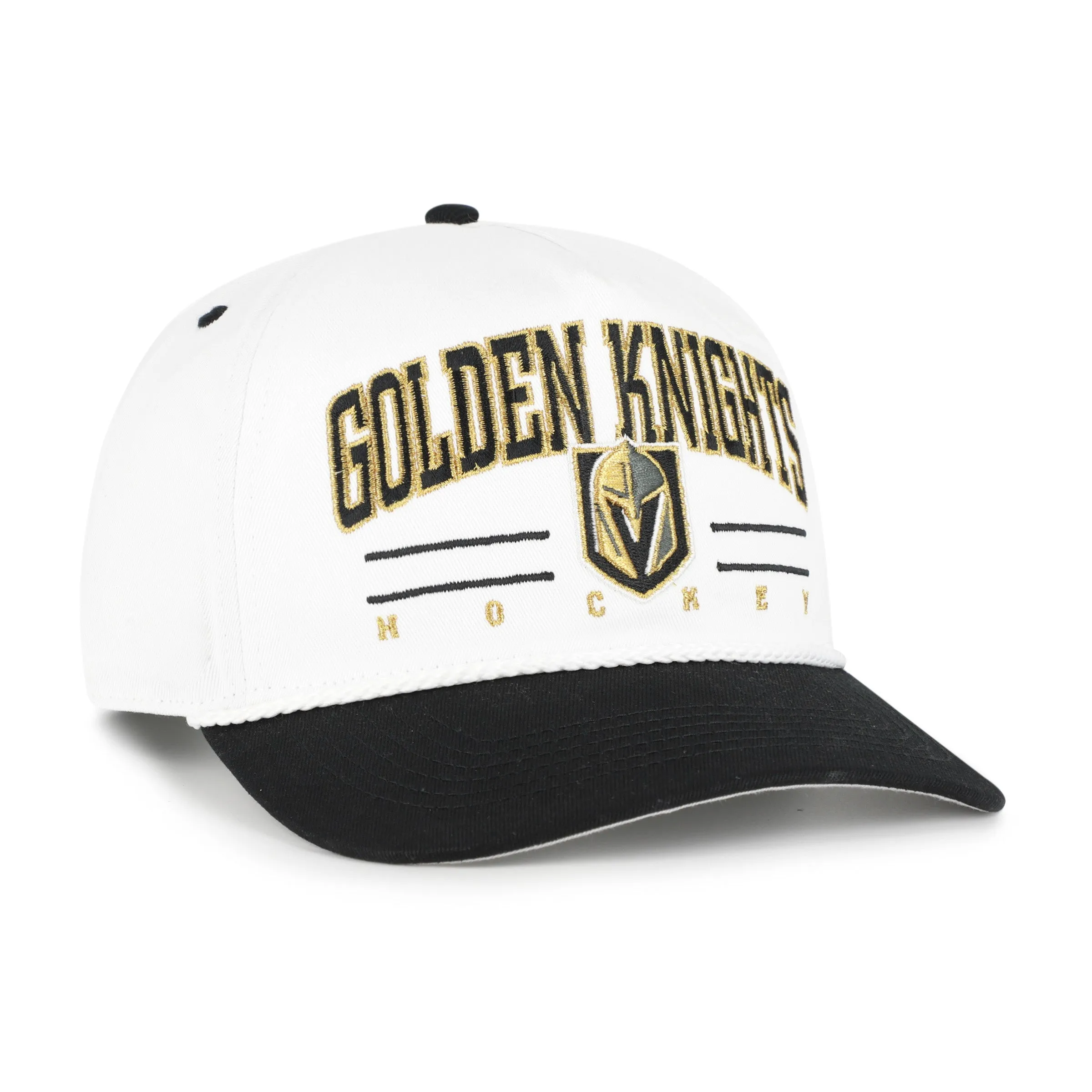 VEGAS GOLDEN KNIGHTS ROSCOE ROPE TWO TONE '47 HITCH sold by 47 product image thumbnail 4