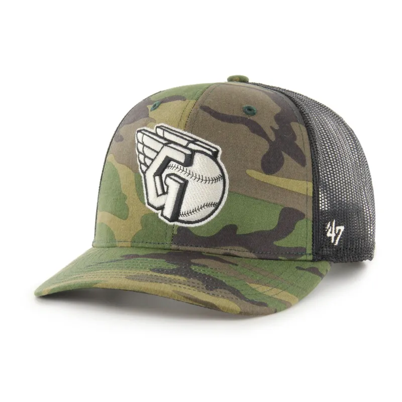CLEVELAND GUARDIANS CAMO '47 TRUCKER sold by 47