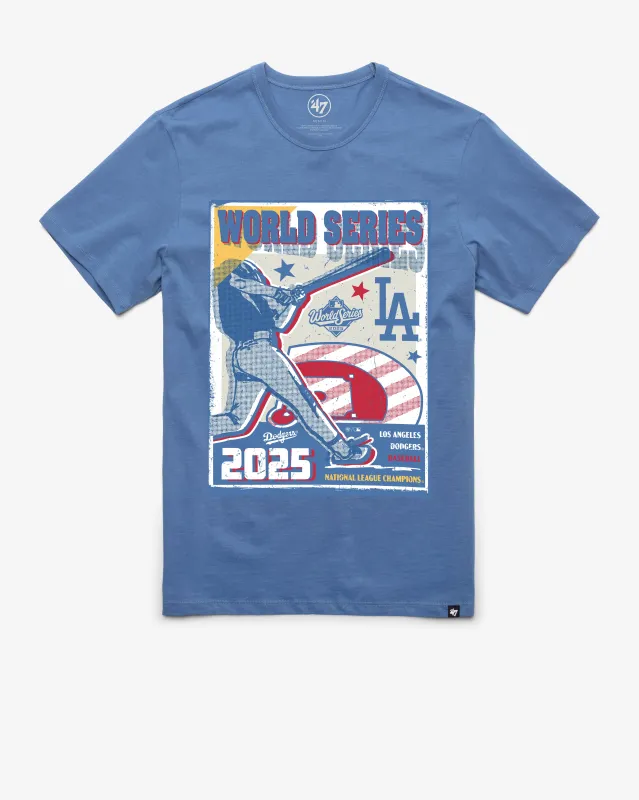 LOS ANGELES DODGERS 2025 WORLD SERIES '47 FRANKLIN TEE sold by 47