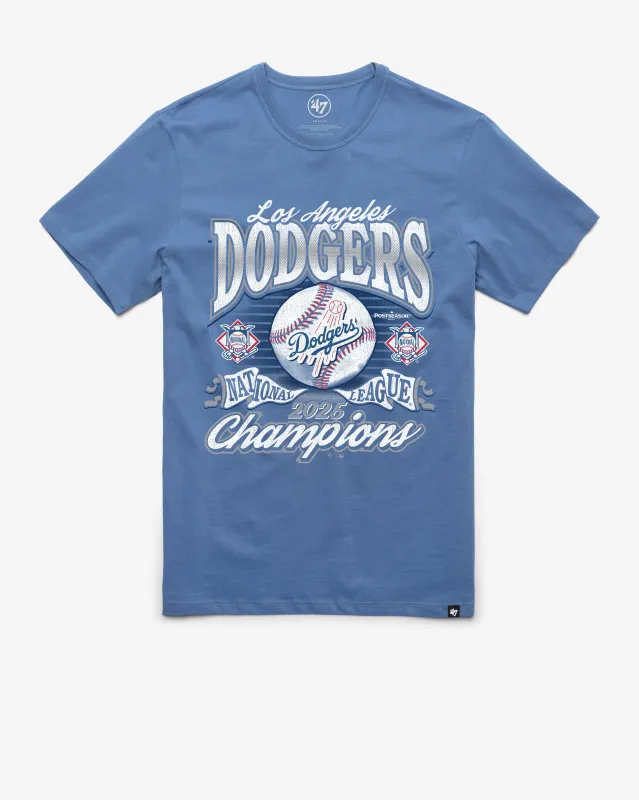 LOS ANGELES DODGERS 2025 NATIONAL LEAGUE CHAMPIONS '47 FRANKLIN TEE sold by 47