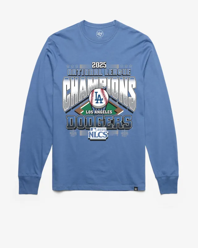 LOS ANGELES DODGERS 2025 NATIONAL LEAGUE CHAMPIONS '47 FRANKLIN LONG SLEEVE TEE sold by 47