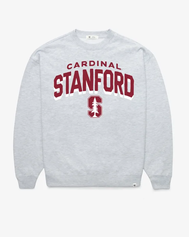STANFORD CARDINAL CAMPUS ARCH CLOUD '47 OVERSIZED CREW WOMENS sold by 47