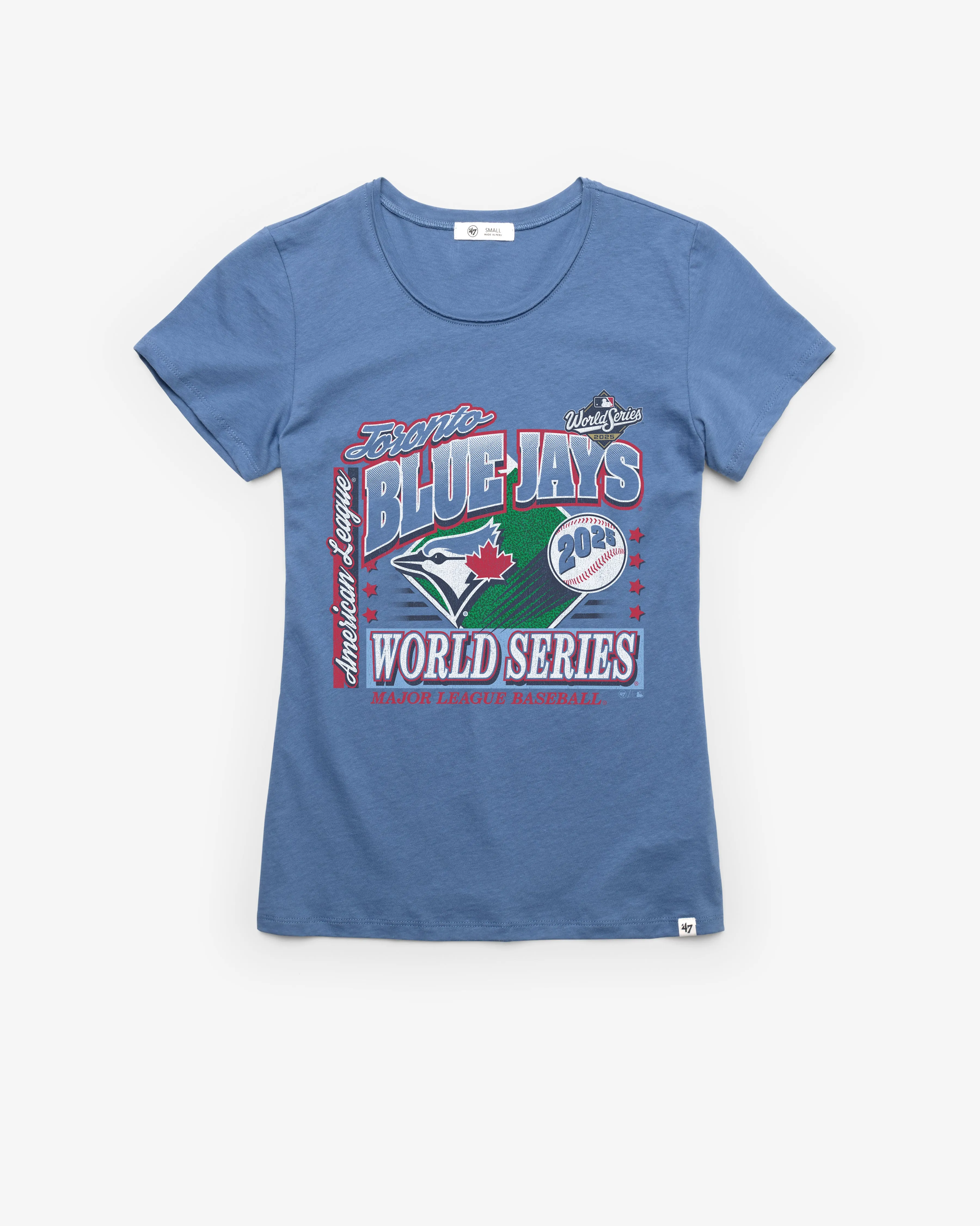 TORONTO BLUE JAYS 2025 WORLD SERIES '47 FRANKIE TEE WOMENS sold by 47