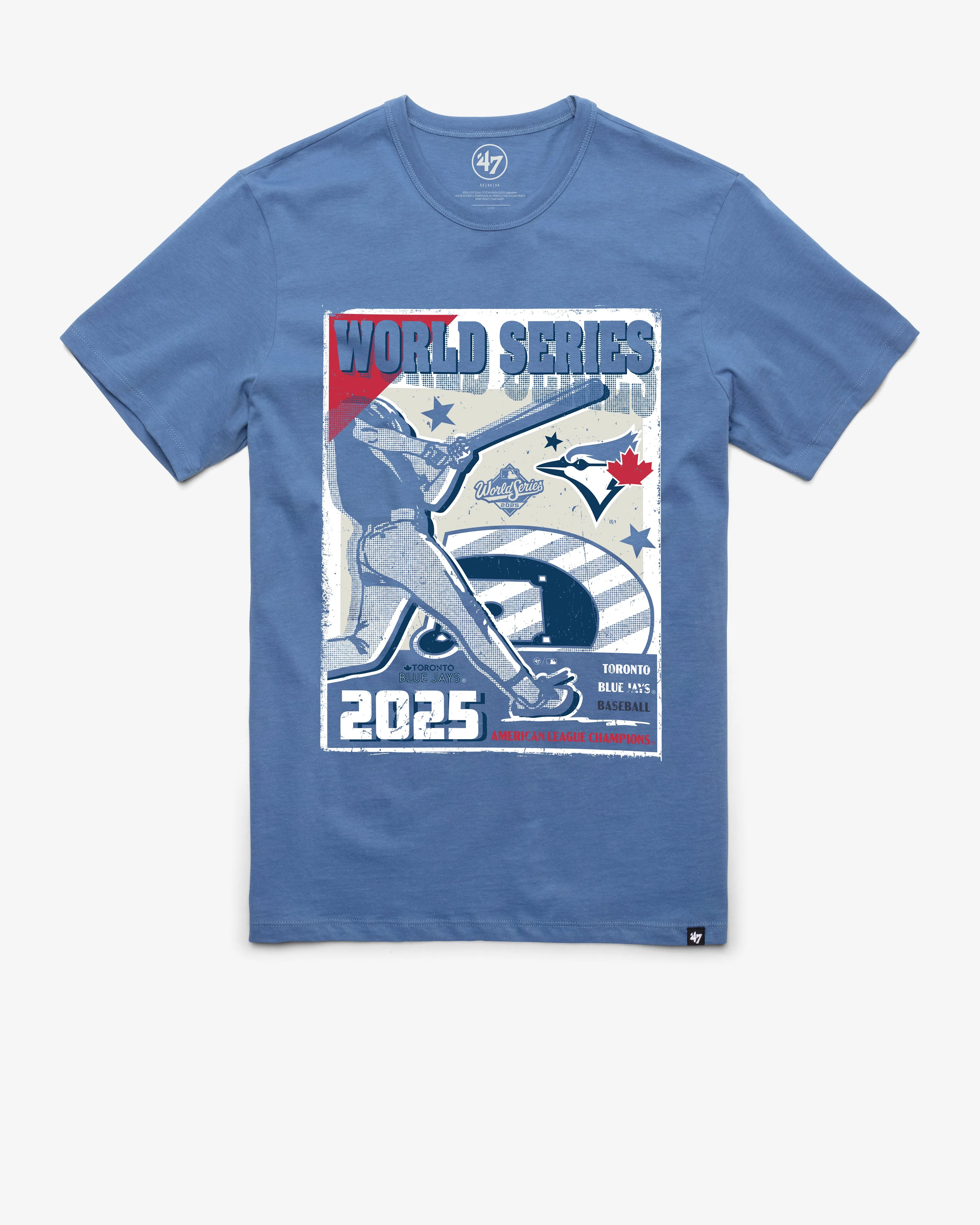 TORONTO BLUE JAYS 2025 WORLD SERIES '47 FRANKLIN TEE sold by 47