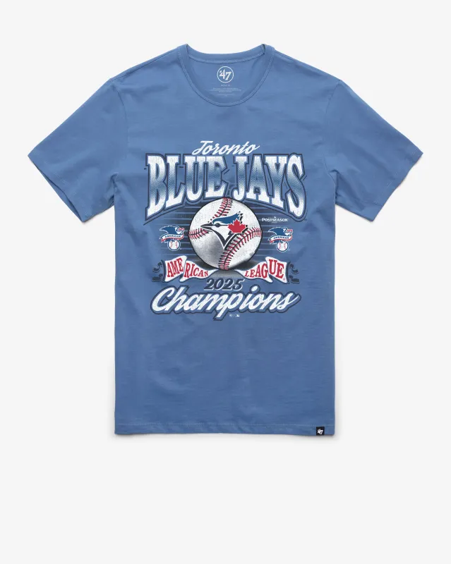 TORONTO BLUE JAYS 2025 AMERICAN LEAGUE CHAMPIONS '47 FRANKLIN TEE sold by 47
