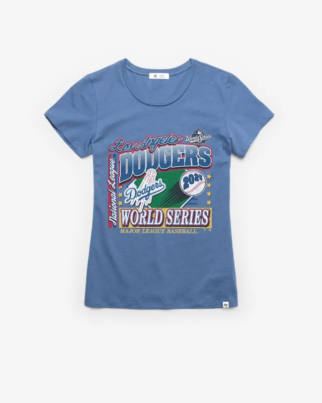 LOS ANGELES DODGERS 2025 WORLD SERIES '47 FRANKIE TEE WOMENS sold by 47