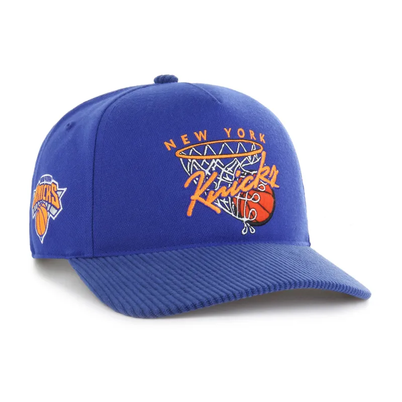 NEW YORK KNICKS HOOPS CORD '47 HITCH RF RELAXED FIT made by 47