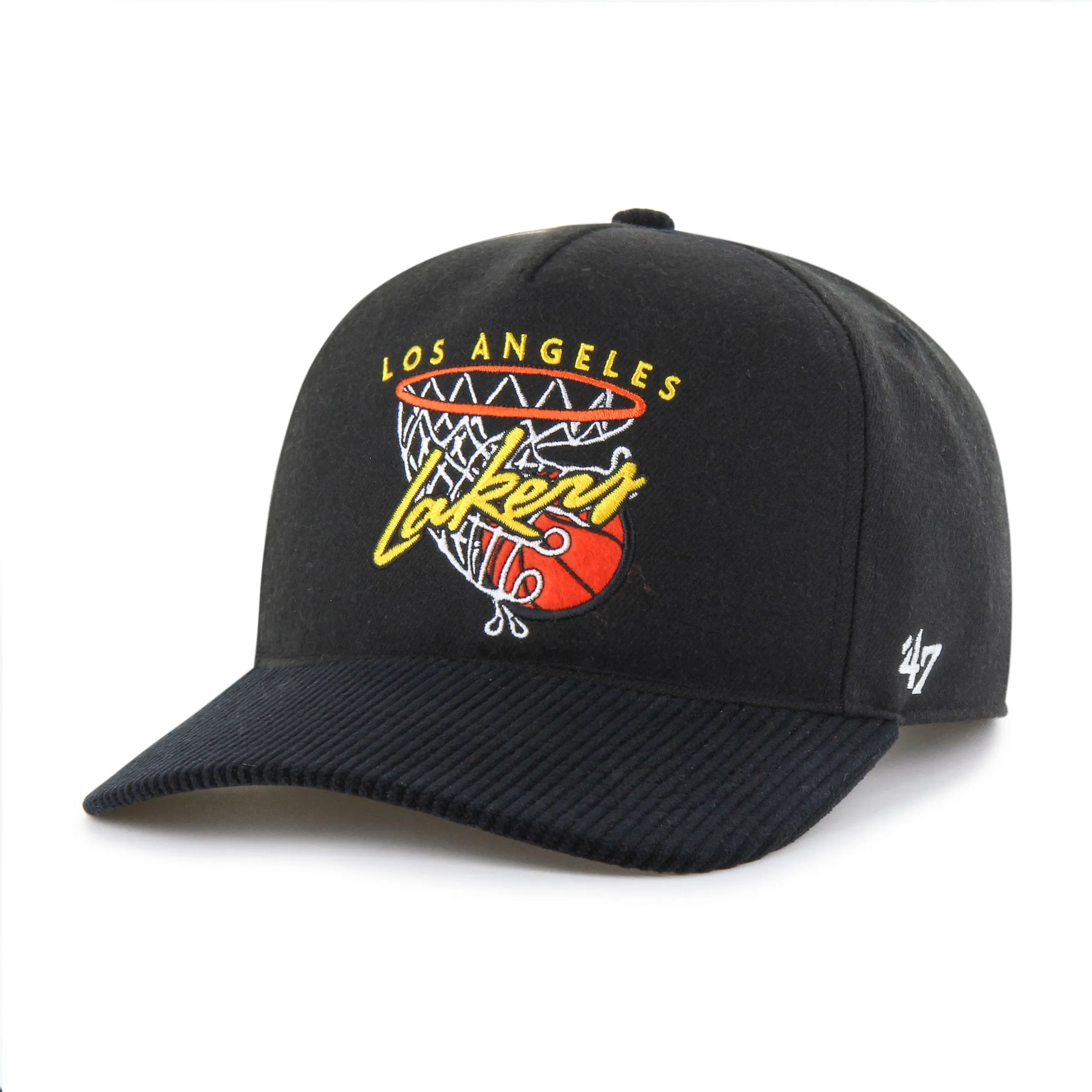 LOS ANGELES LAKERS HOOPS CORD '47 HITCH RF RELAXED FIT sold by 47 product image thumbnail 5
