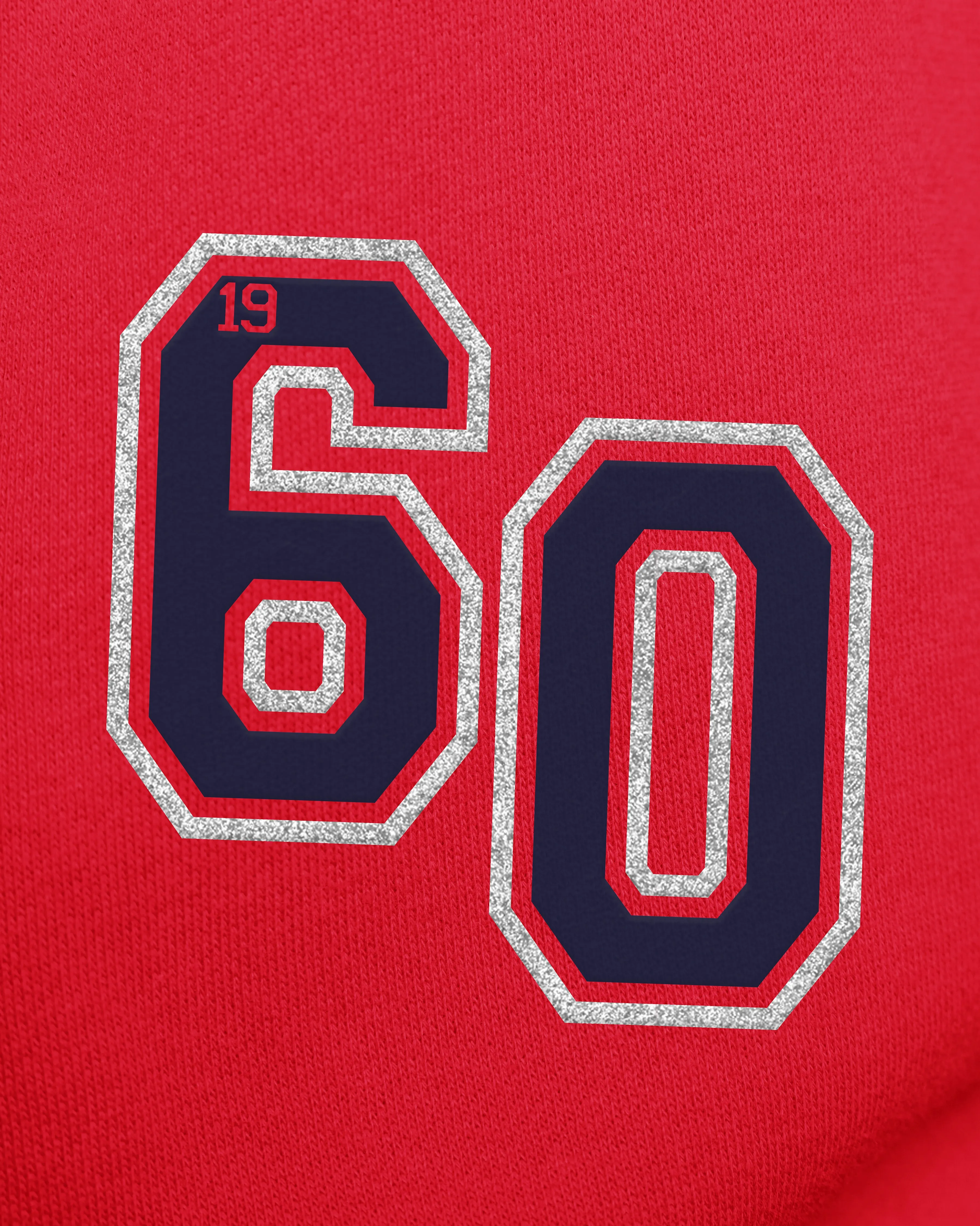 NEW ENGLAND PATRIOTS HISTORIC STONEY CLOVER LANE X '47 OVERSIZED GLITTER ARCH CREW WOMENS sold by 47 product image thumbnail 3