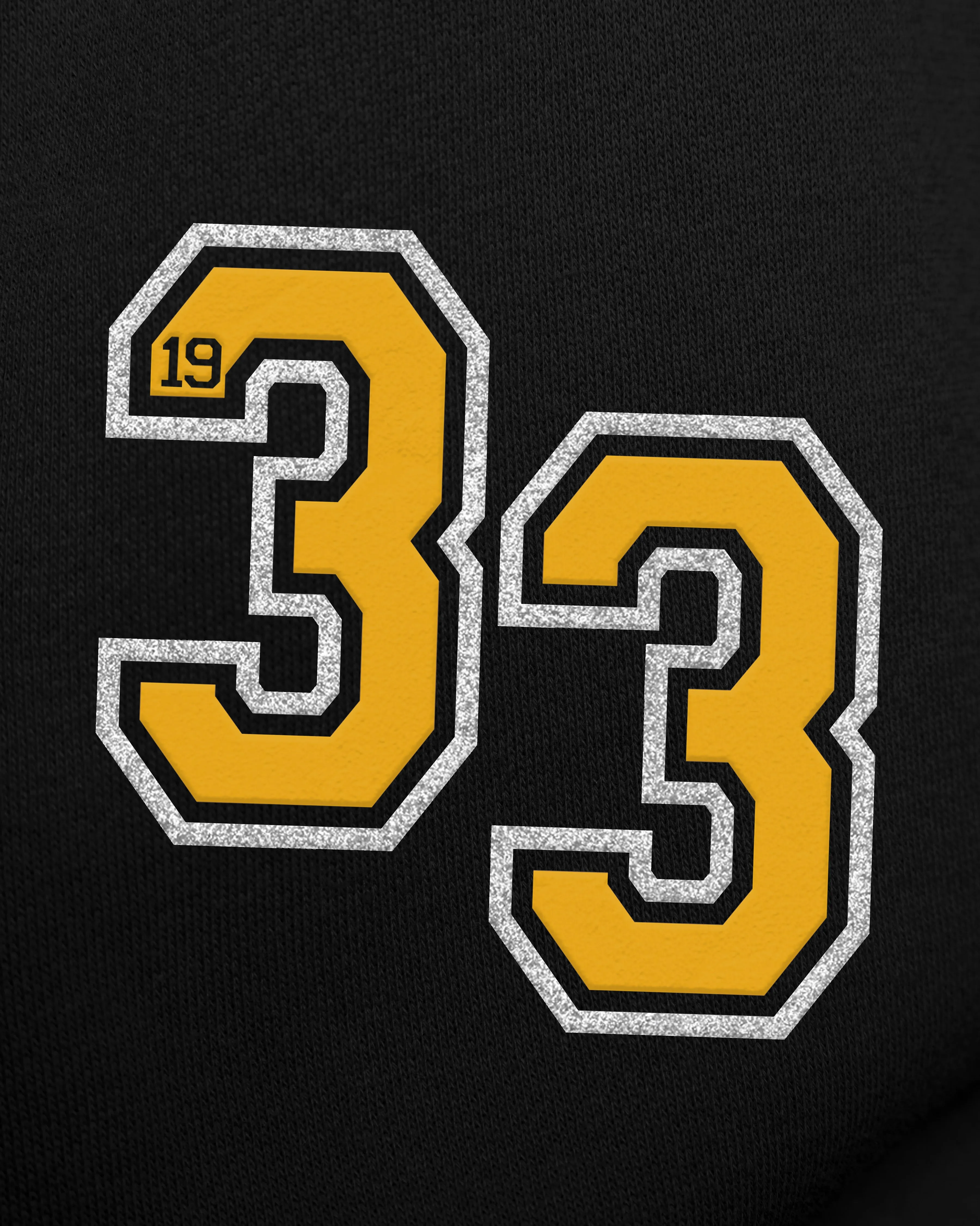 PITTSBURGH STEELERS STONEY CLOVER LANE X '47 OVERSIZED GLITTER ARCH CREW WOMENS sold by 47 product image thumbnail 3