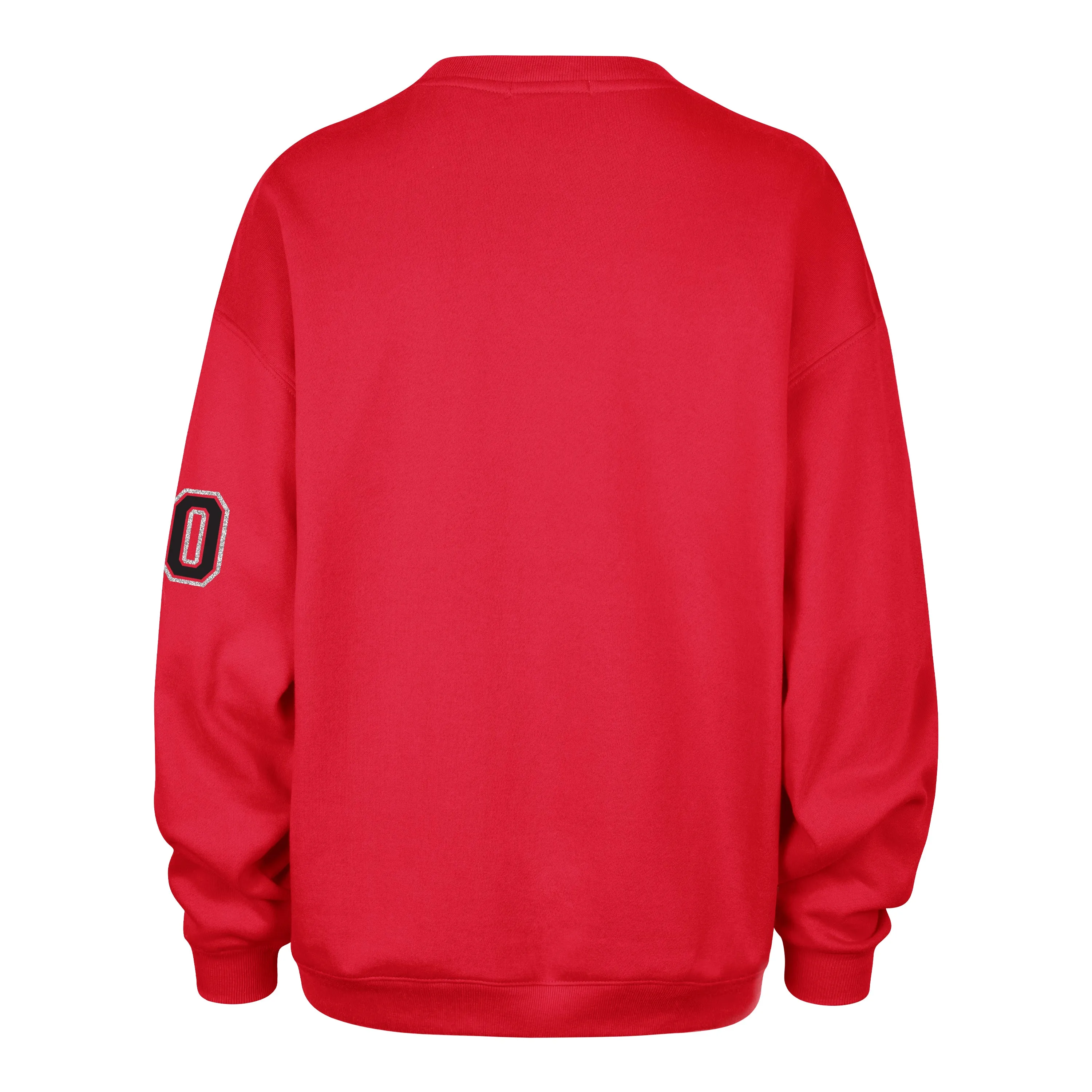 KANSAS CITY CHIEFS STONEY CLOVER LANE X '47 OVERSIZED GLITTER ARCH CREW WOMENS sold by 47 product image thumbnail 2
