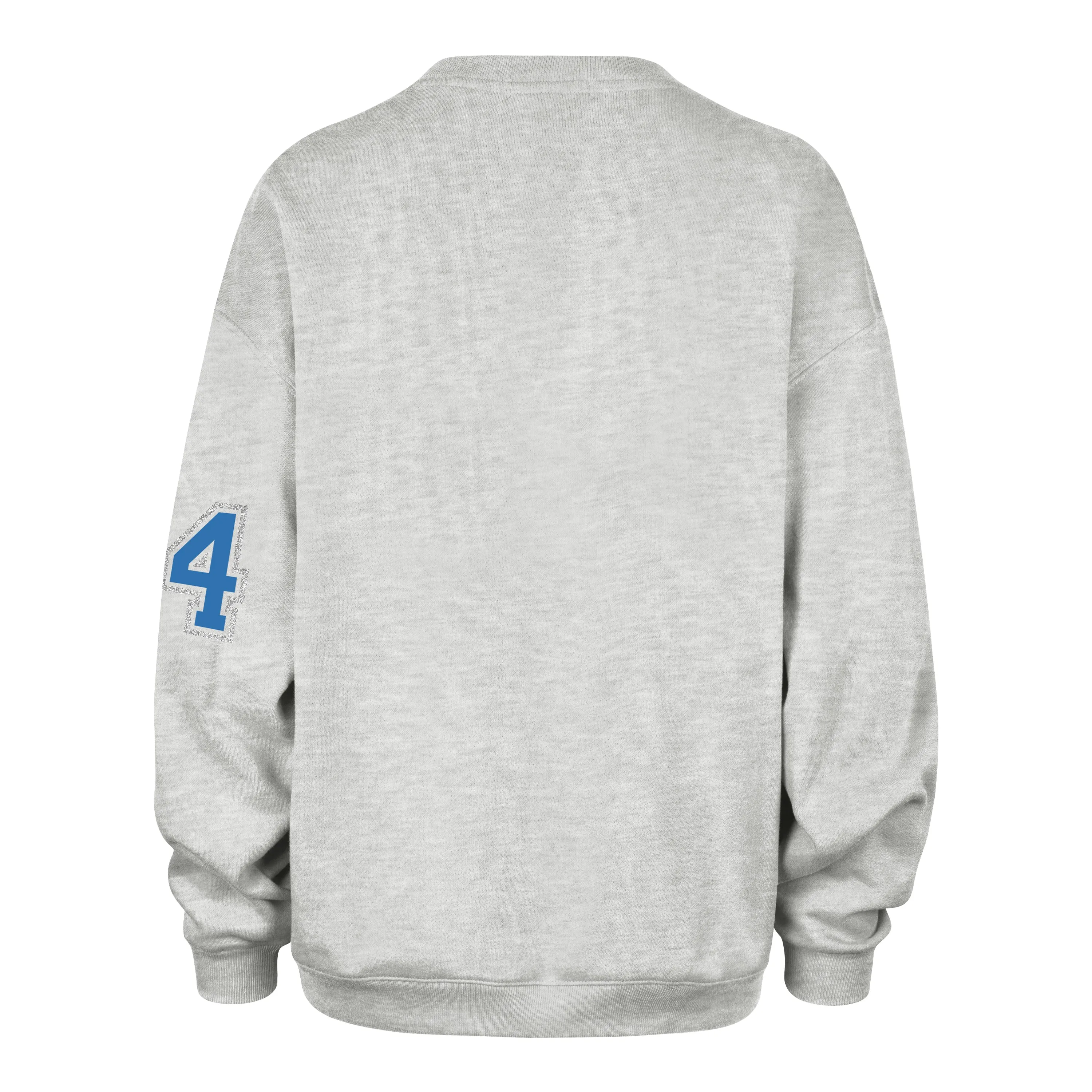 DETROIT LIONS STONEY CLOVER LANE X '47 OVERSIZED GLITTER ARCH CREW WOMENS sold by 47 product image thumbnail 2