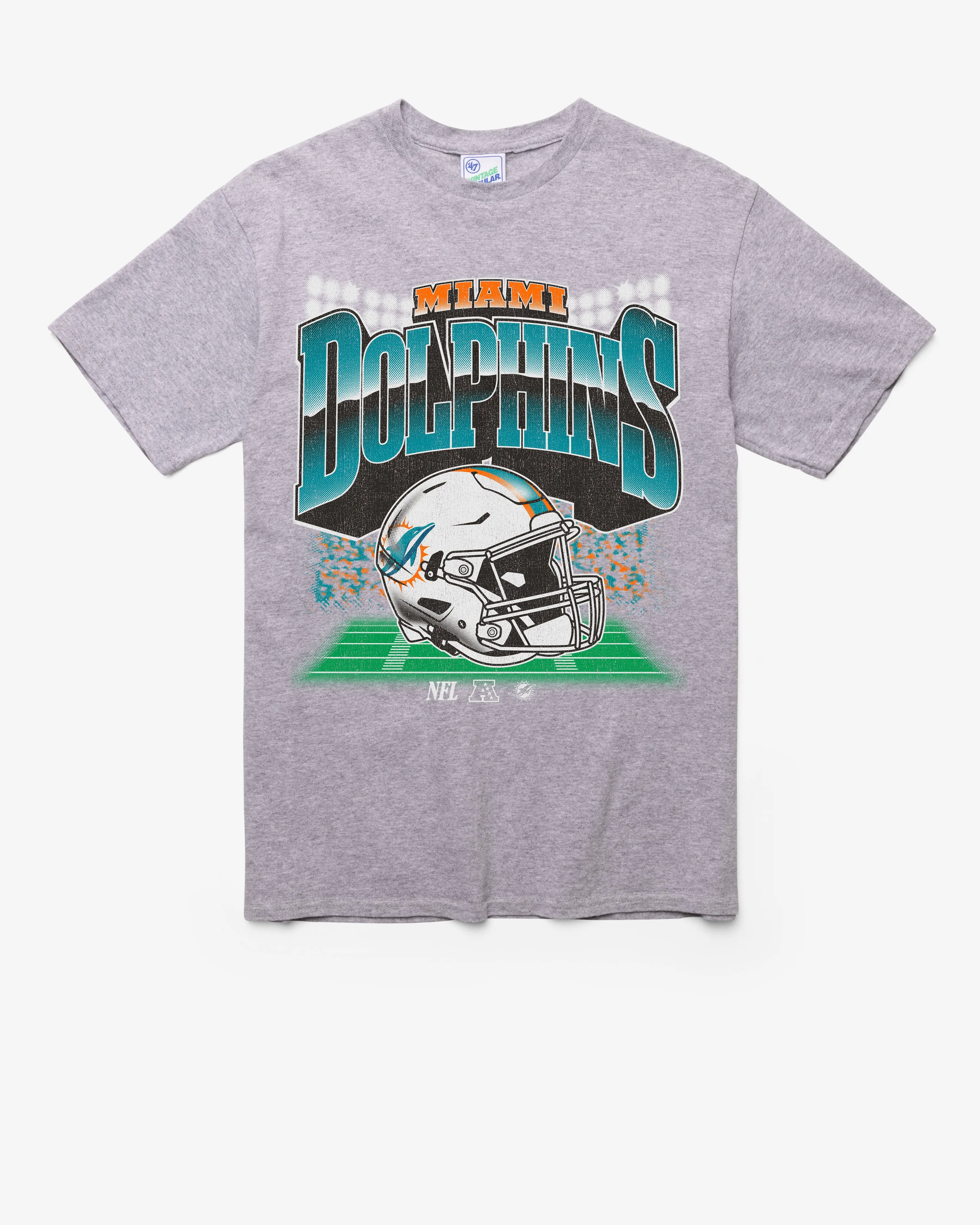 MIAMI DOLPHINS BLINDSIDE VINTAGE '47 TUBULAR TEE sold by 47