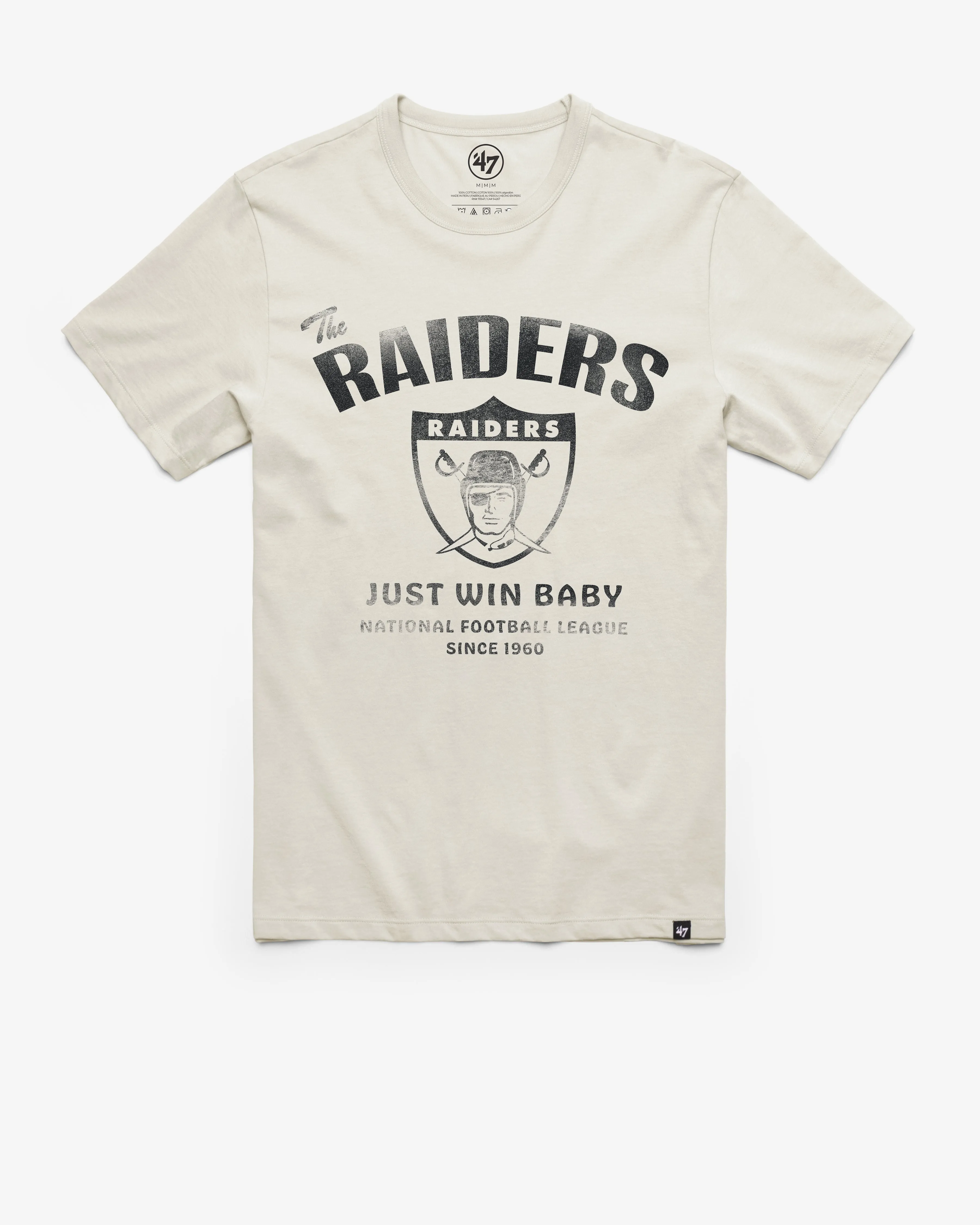 LAS VEGAS RAIDERS HISTORIC WIDE OPEN '47 FRANKLIN TEE sold by 47