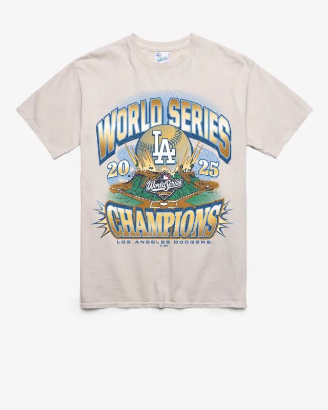 LOS ANGELES DODGERS 2025 WORLD SERIES CHAMPIONS '47 TUBULAR TEE sold by 47