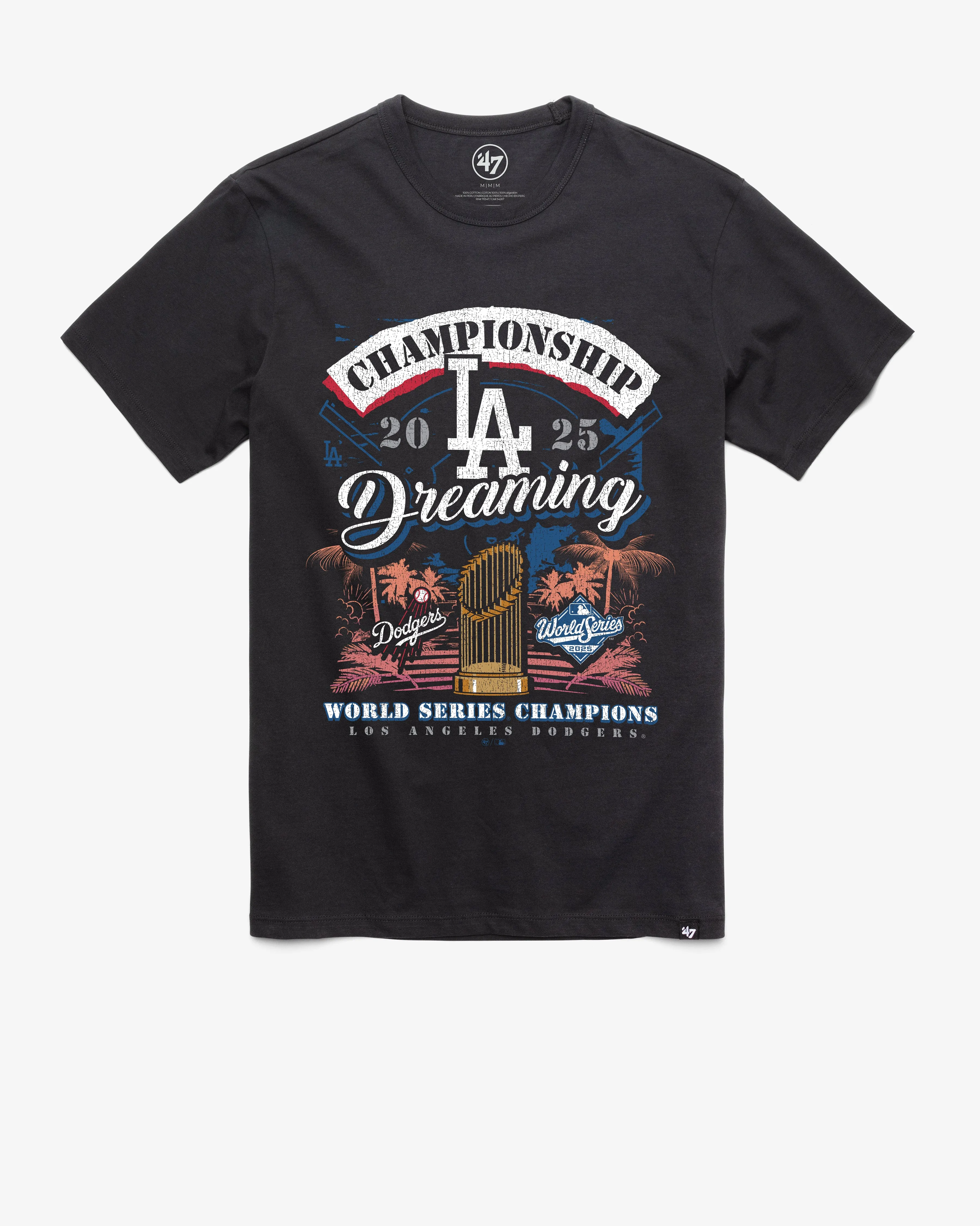 LOS ANGELES DODGERS 2025 WORLD SERIES CHAMPIONS '47 FRANKLIN TEE sold by 47