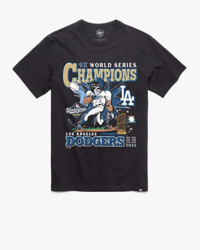 LOS ANGELES DODGERS 2025 WORLD SERIES CHAMPIONS '47 FRANKLIN TEE sold by 47